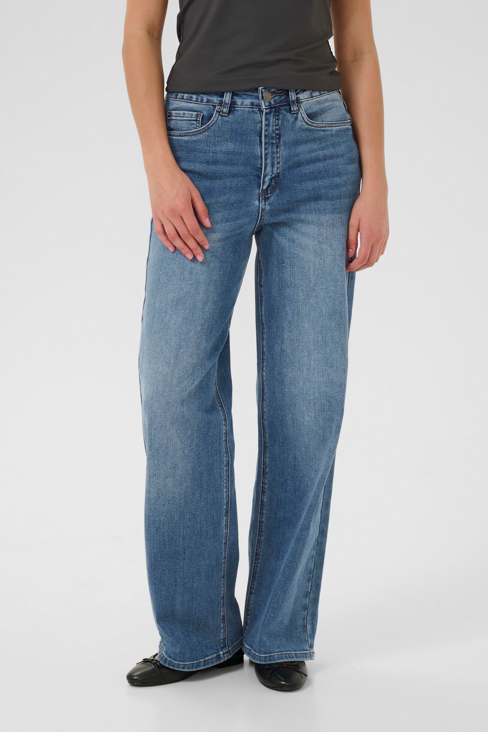 KAFFE Regular-fit-Jeans »Jeans KAmeadow«