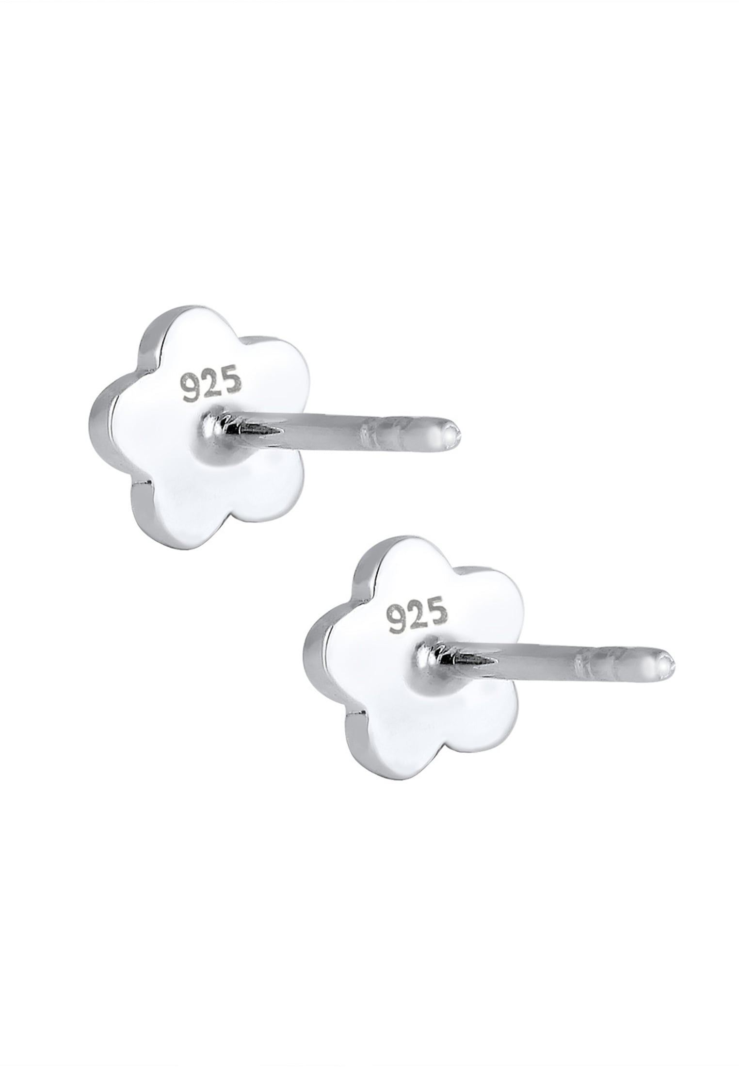 Elli Paar Ohrstecker »Ohrringe Kinder Blume Kristall 925 Silber«