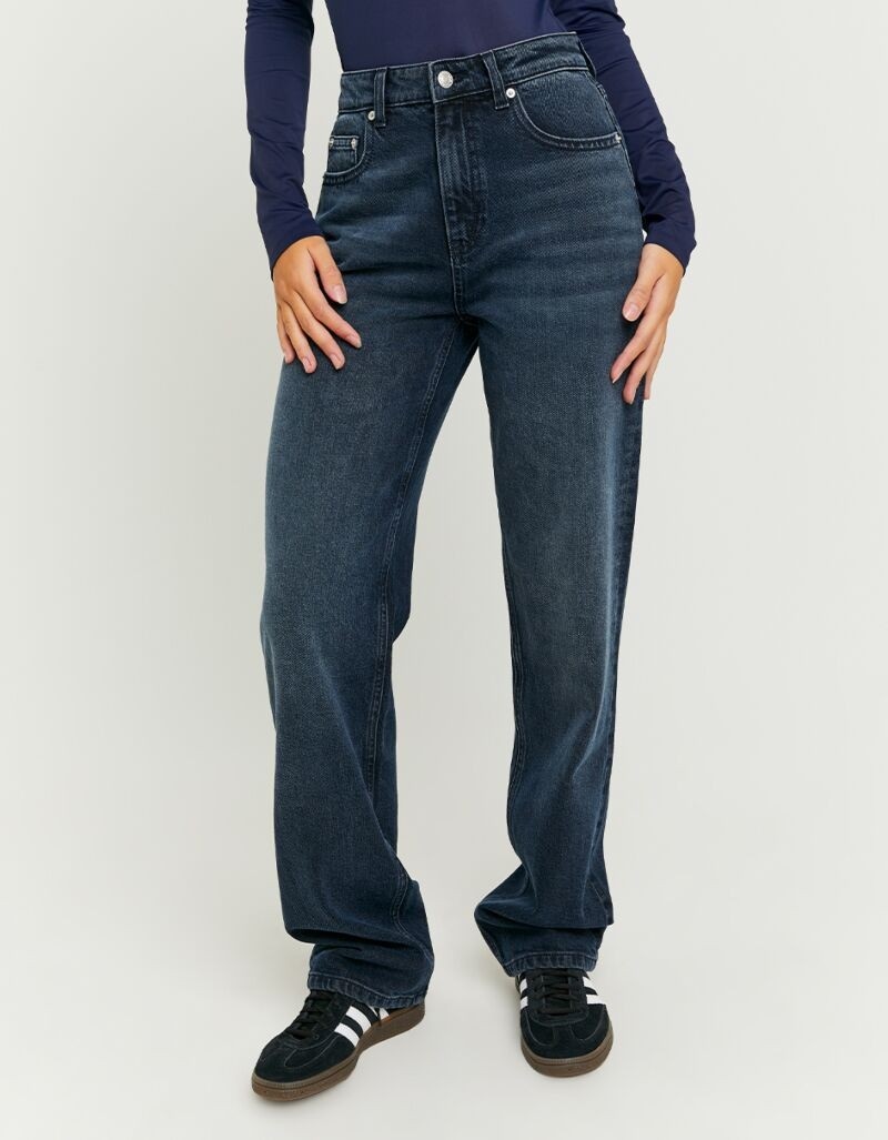Tally Weijl High-waist-Jeans »SPADEPEPPER« Baumwollmischung, High-Waist mit geradem Beinverlauf