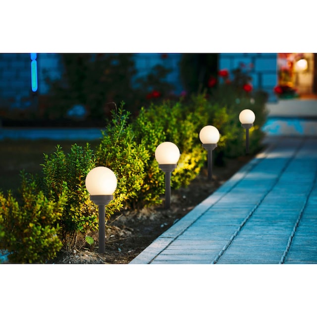 näve 1 Shop LED Gartenleuchte, flammig-flammig, 4er-Set Online im OTTO