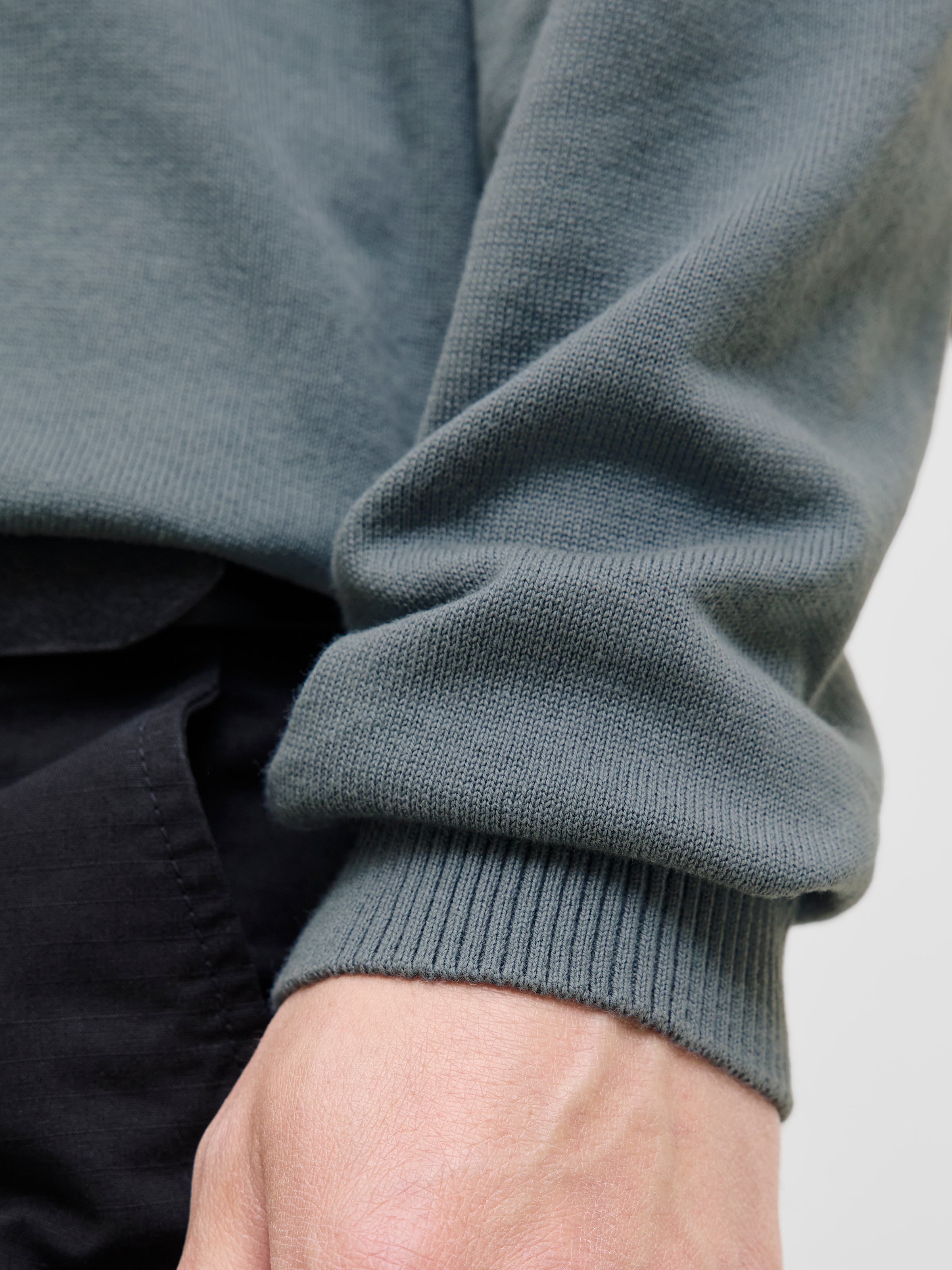 Jack & Jones Rundhalspullover »JJEBASIC KNIT CREW NECK NOOS«, mit Rundhalsausschnitt