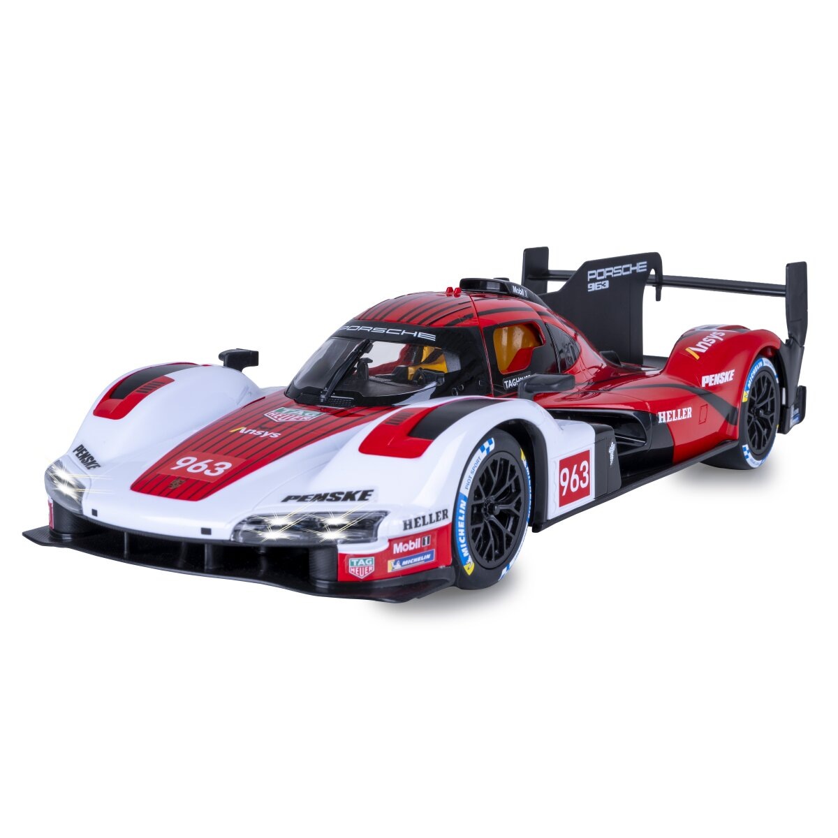 Jamara RC-Auto »Porsche 963 LMDH 1:14 rot 2,4GHz Tür manuell«