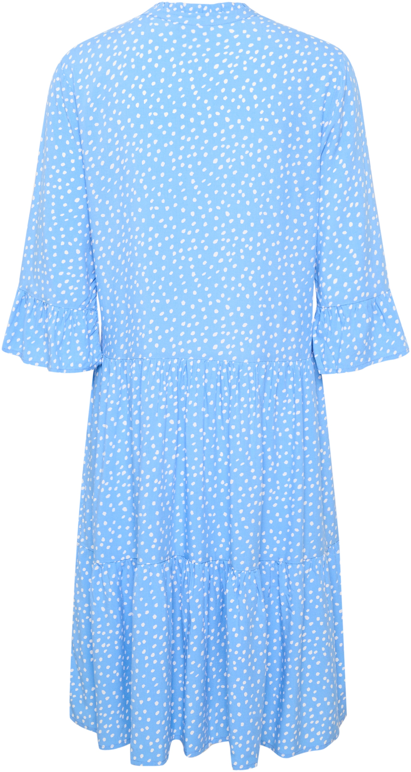 Saint Tropez Blusenkleid »EdaSZ Dress«, mit Volant und 3/4 Ärmel