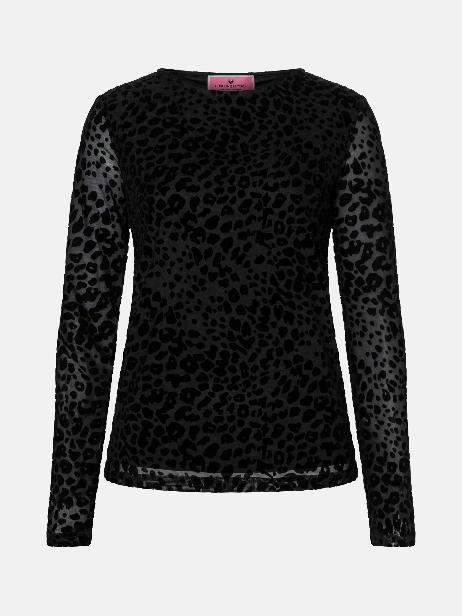 Lieblingsstück Langarmshirt »EasterL« aus Mesh mit Flockprint