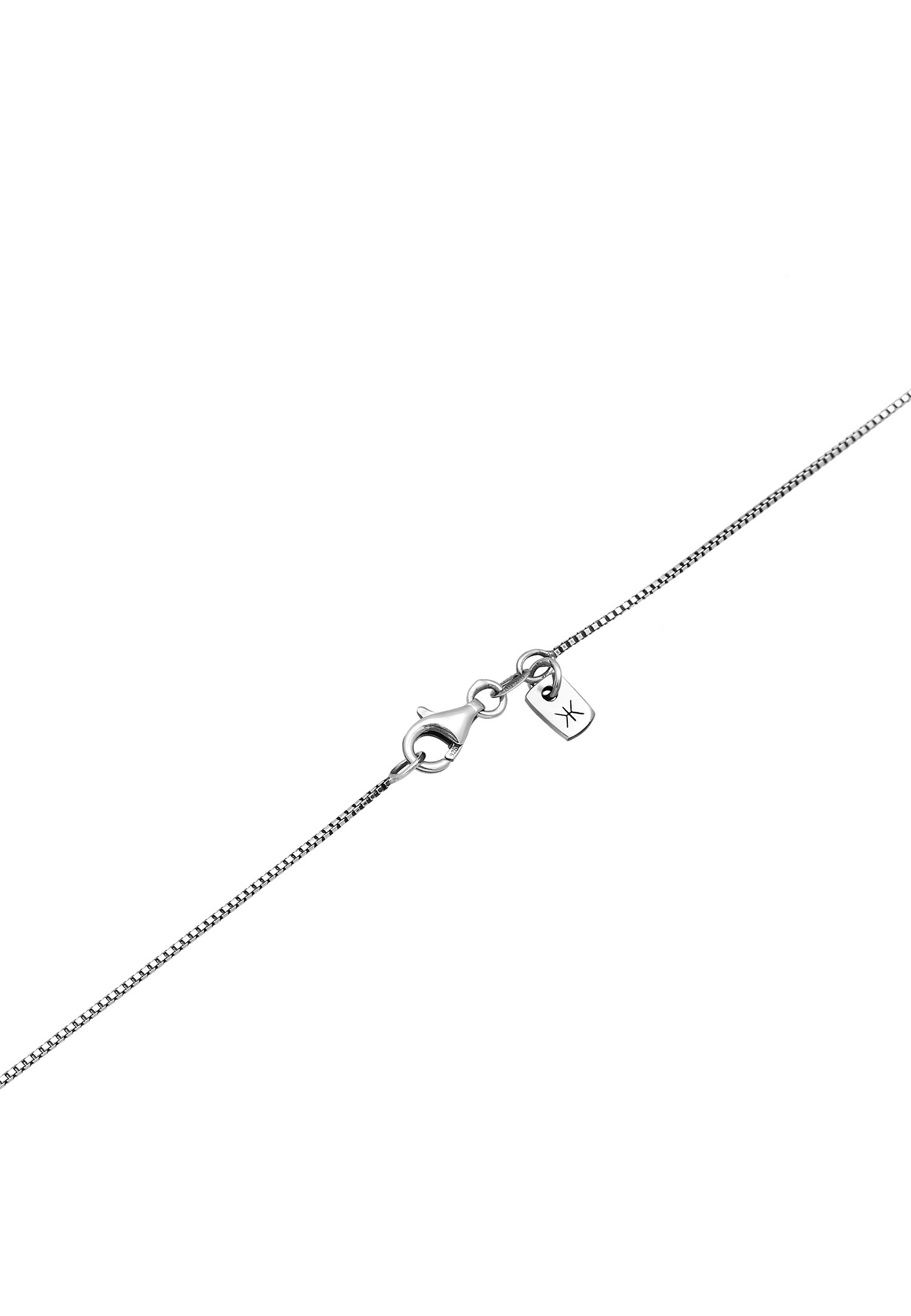 Kuzzoi Kette mit Anhänger »Halskette Fisch Maritim Modern Basic 925 silber«