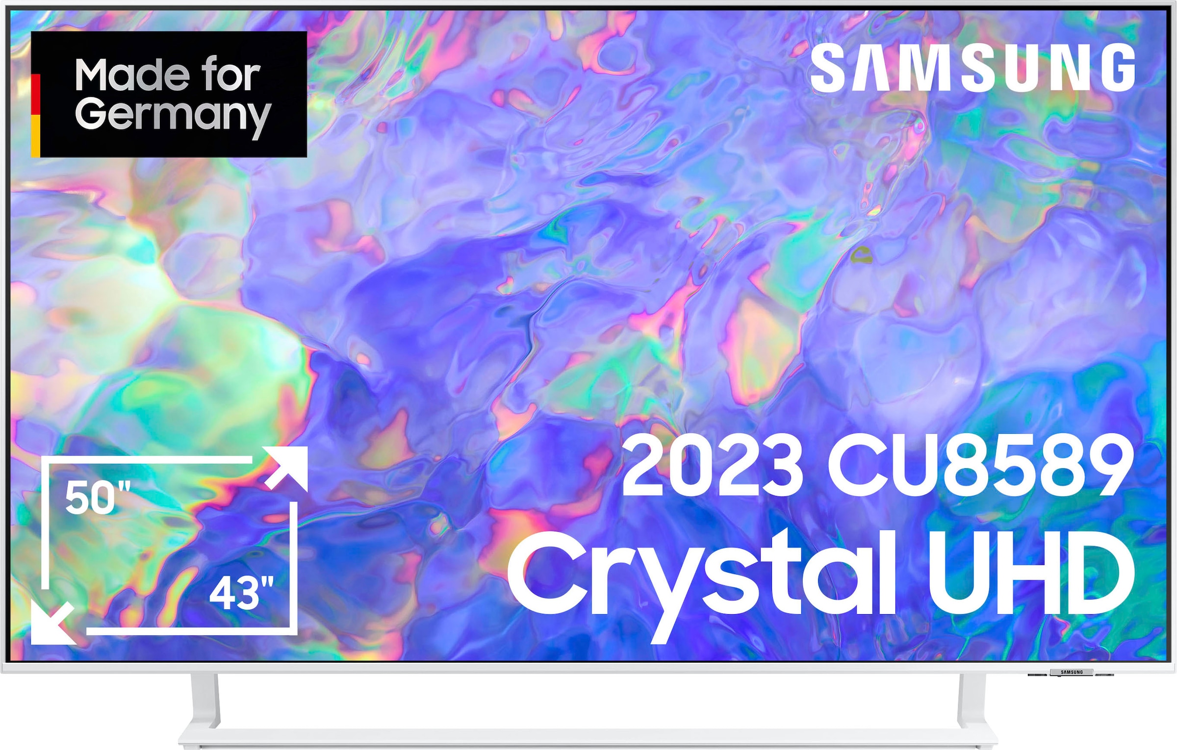 Samsung LED-Fernseher »GU50CU8589U«, Smart-TV, Dynamic Crystal Color, AirSlim Design, Crystal Prozessor 4K