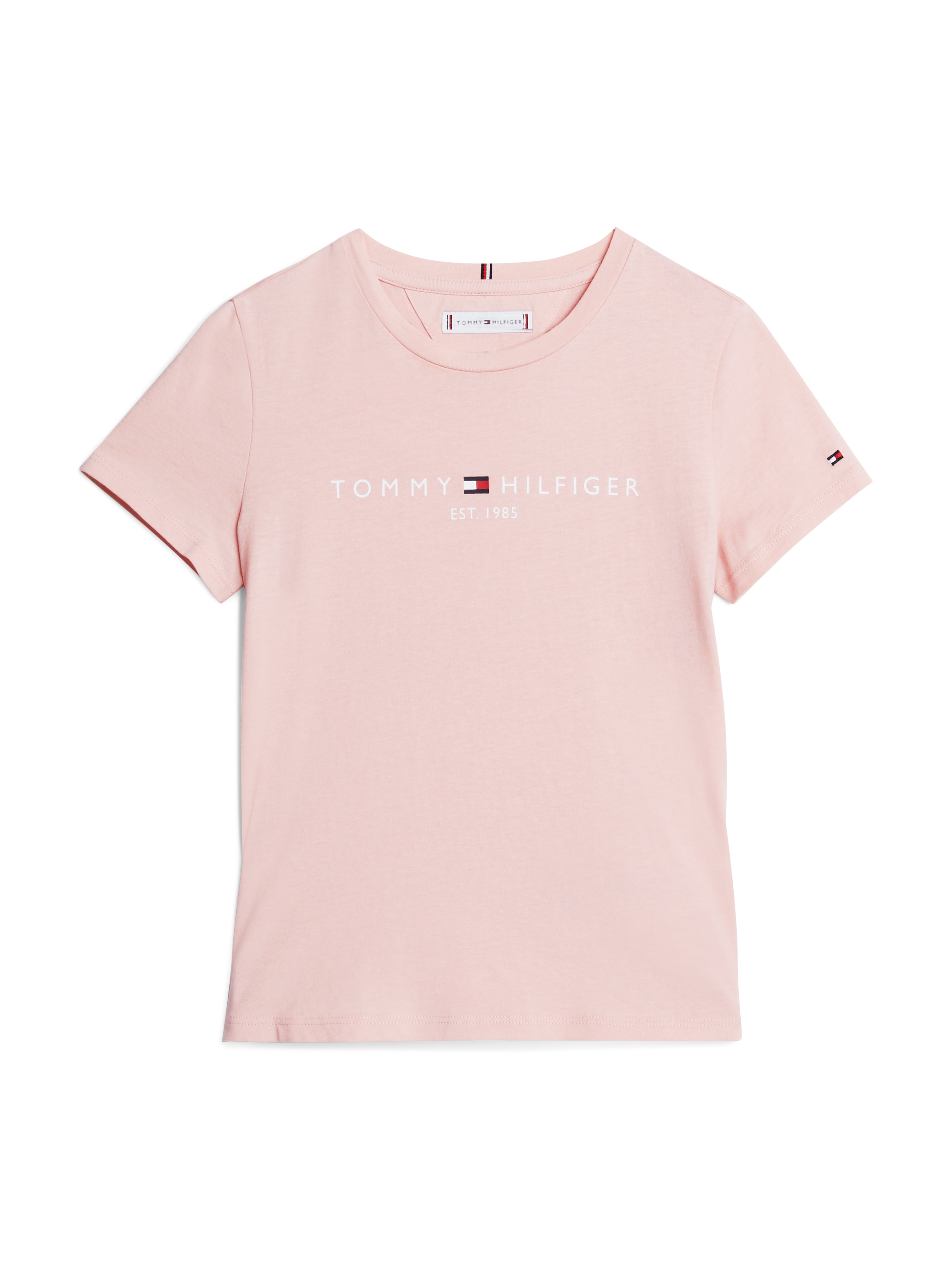 Tommy Hilfiger Kurzarmshirt »ESSENTIAL TEE S/S«, (1 tlg.), mit Tommy Hilfiger Logoschriftzug