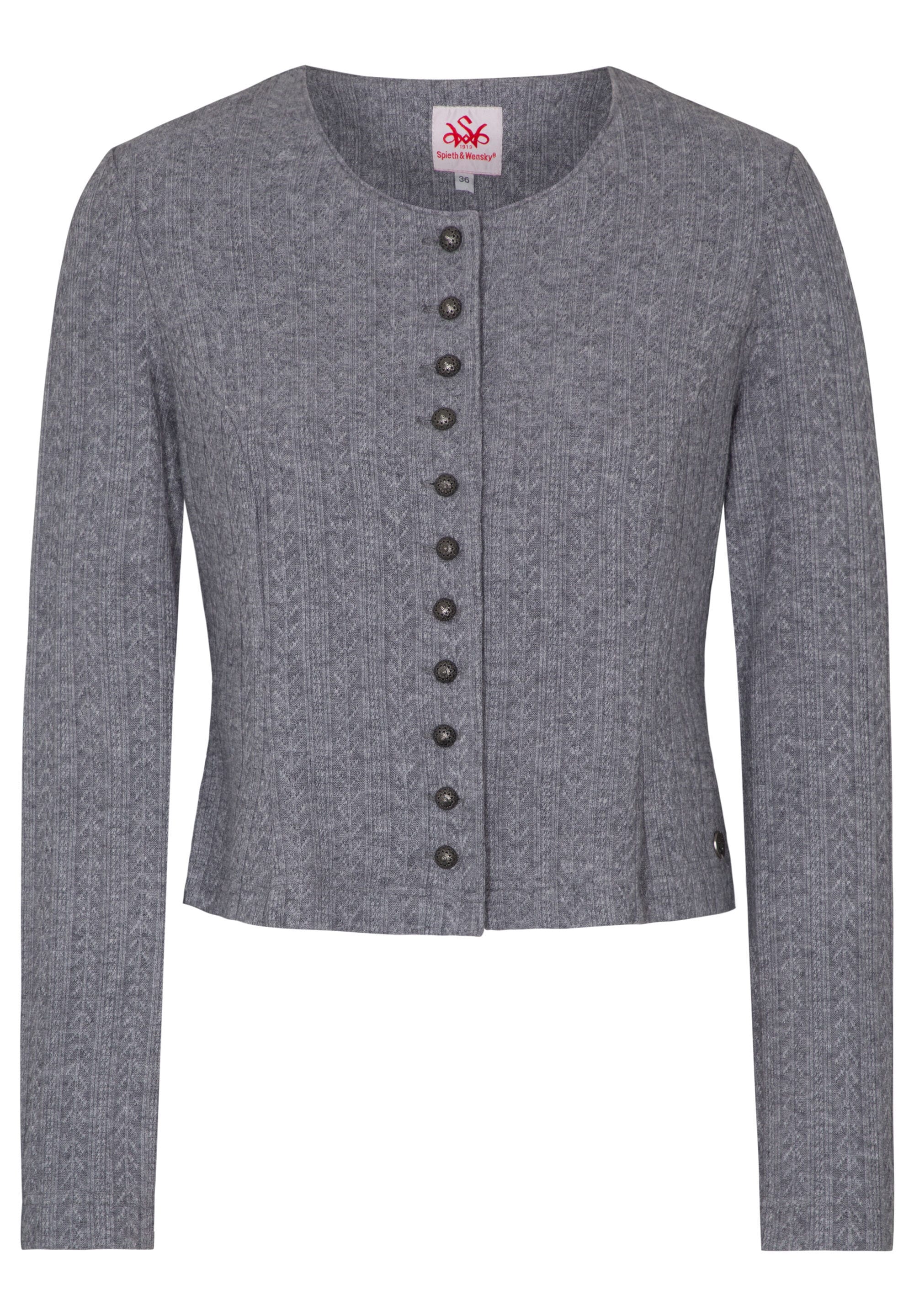 Spieth & Wensky Trachtenstrickjacke »Dietzing« mit Rundhals