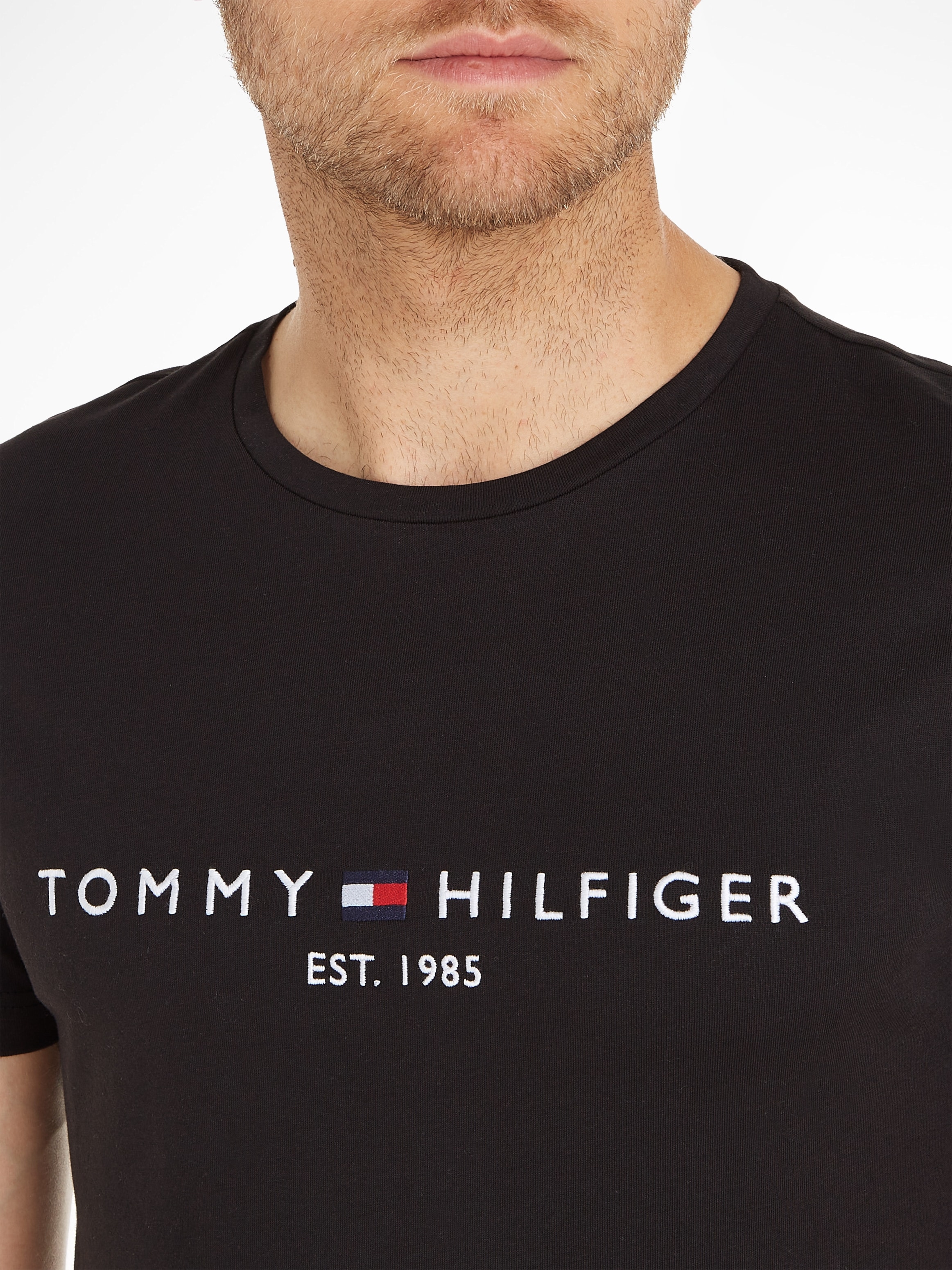 Tommy Hilfiger T-Shirt »TOMMY FLAG HILFIGER TEE«