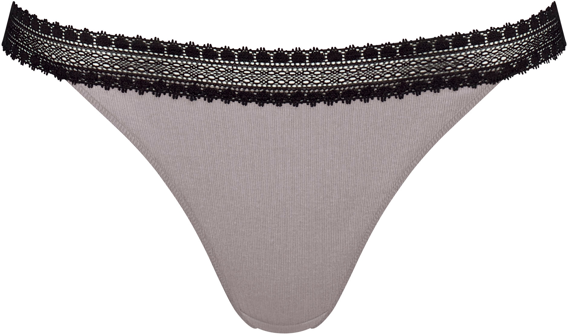 sloggi Slip »GO Ribbed R Tanga C2P«, (2er Pack), Rippstruktur