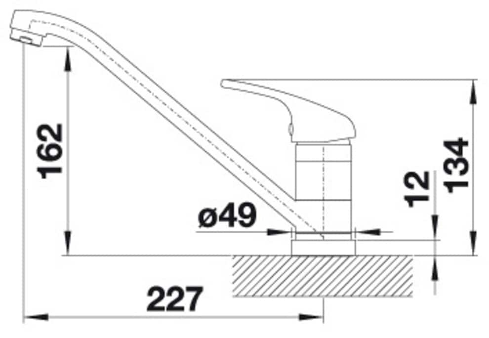 Blanco Küchenarmatur »DARAS-F« Vorfenster-Armatur