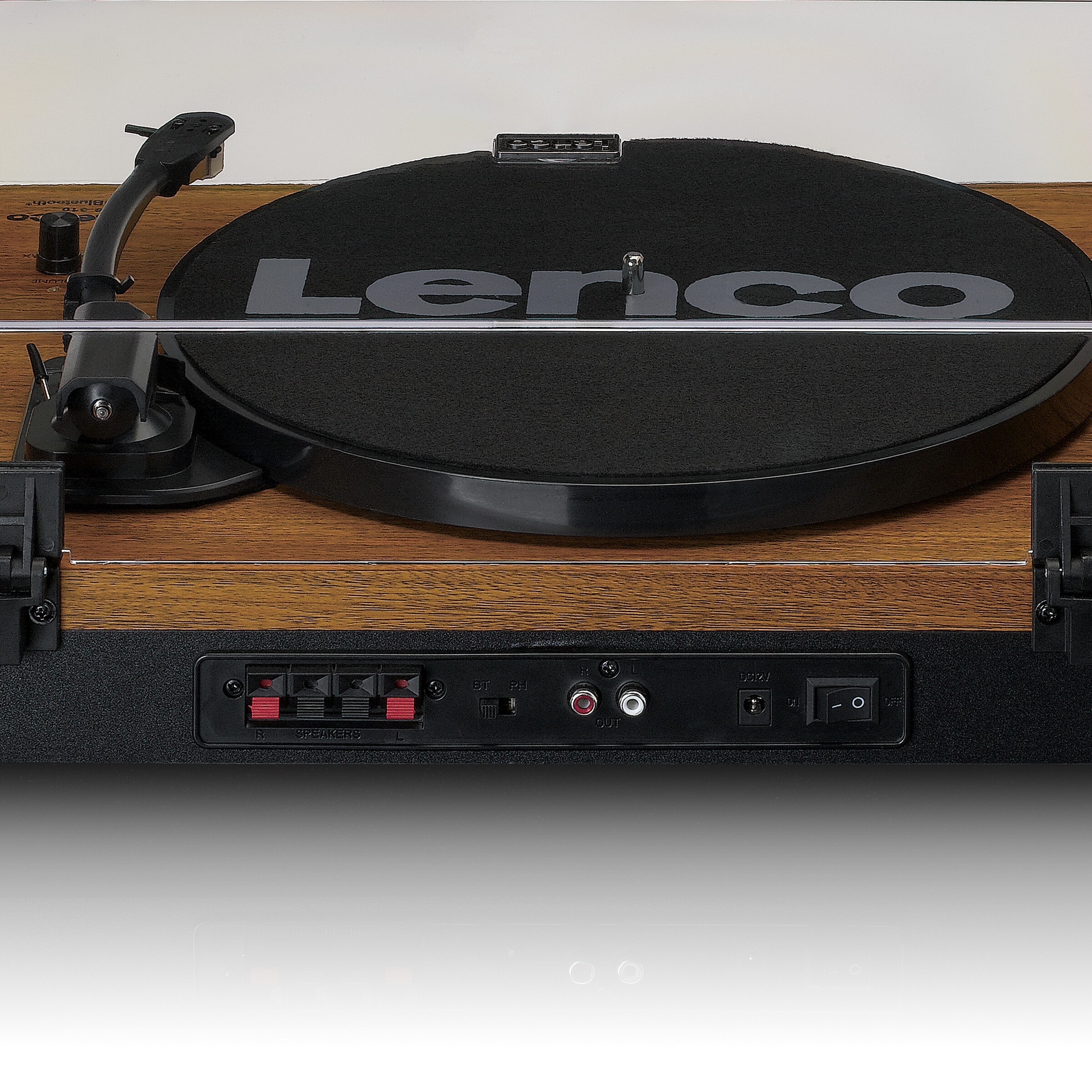 Lenco Plattenspieler »LS-310WD«, Lautsprecher im Lieferumfang, Bluetooth