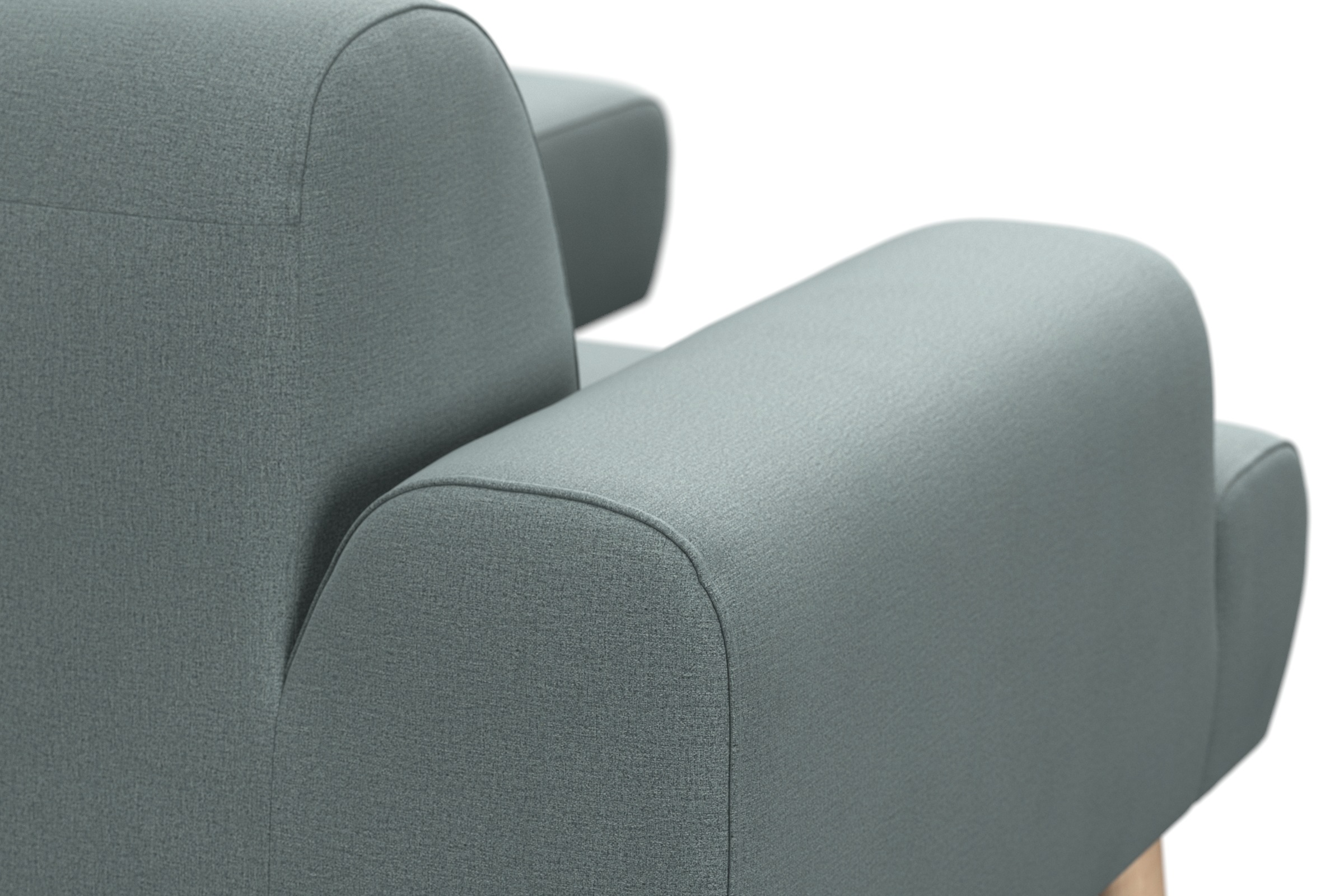 andas Ecksofa »Swift L-Form«, Federkern-Polsterung, B/T/H: 192/83/176 cm