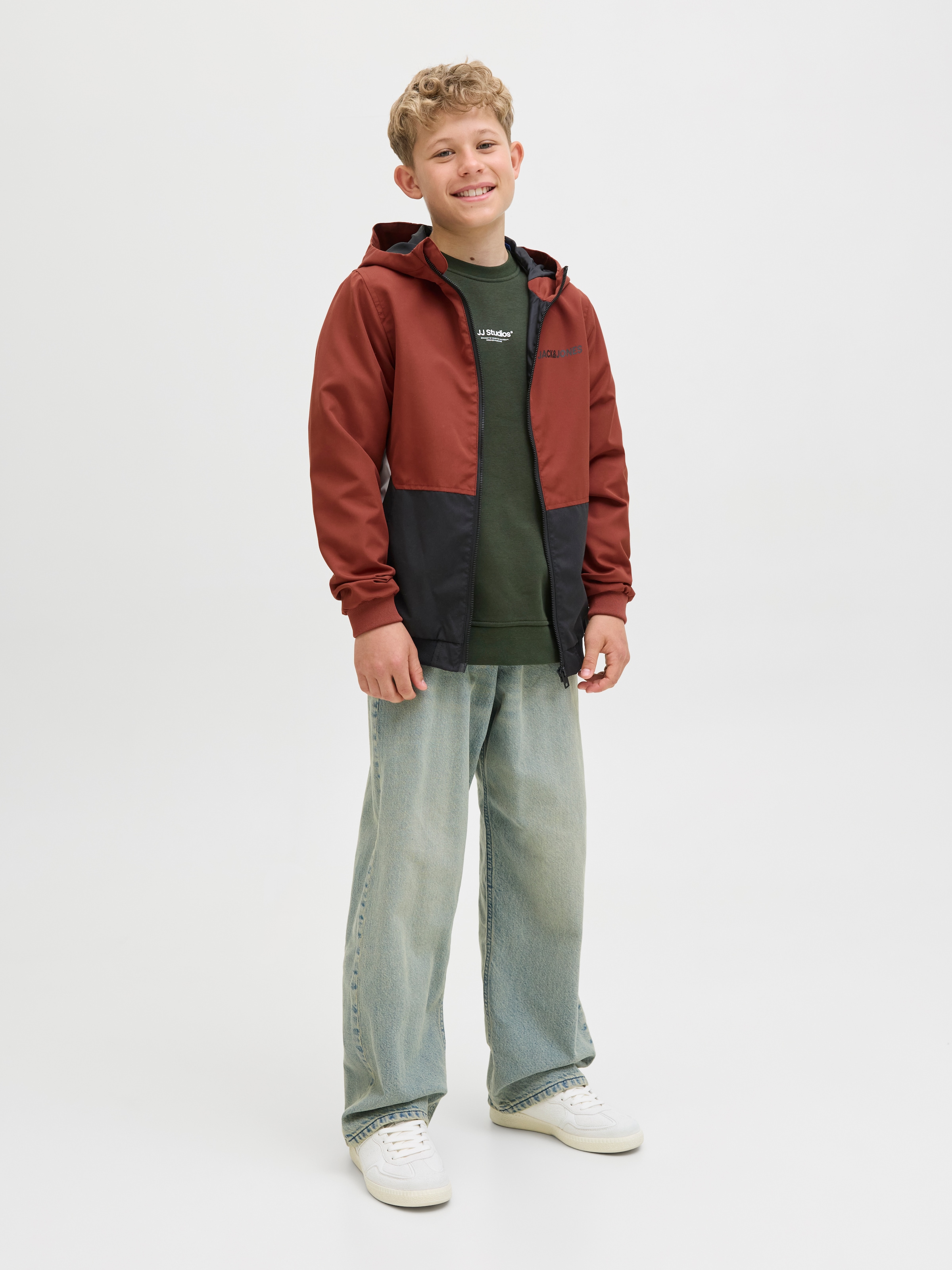 Jack & Jones Junior Outdoorjacke »JJERUSH BLOCKING HOOD«, mit Kapuze