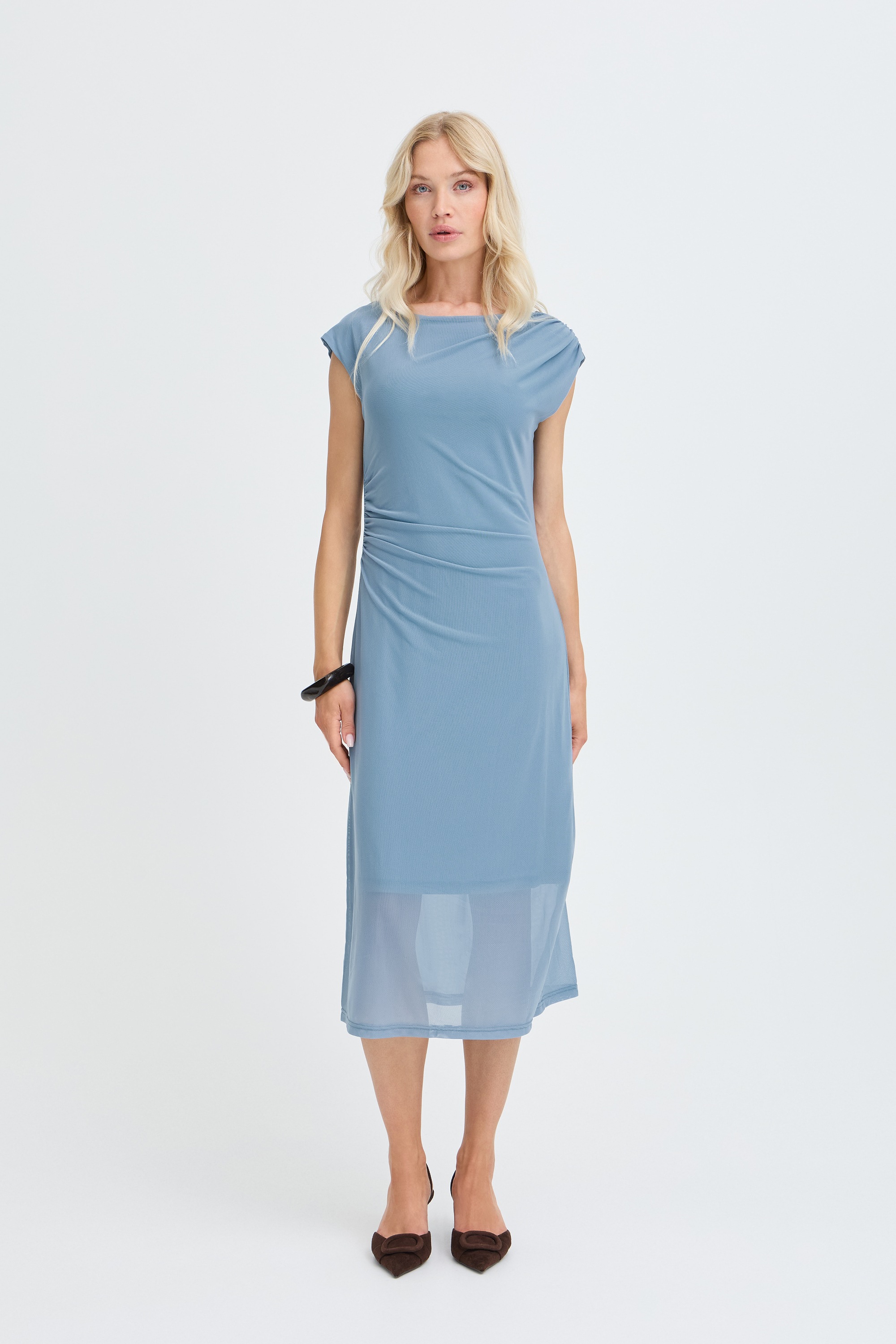 b.young Midikleid »Damen Fest BYXMAZE«
