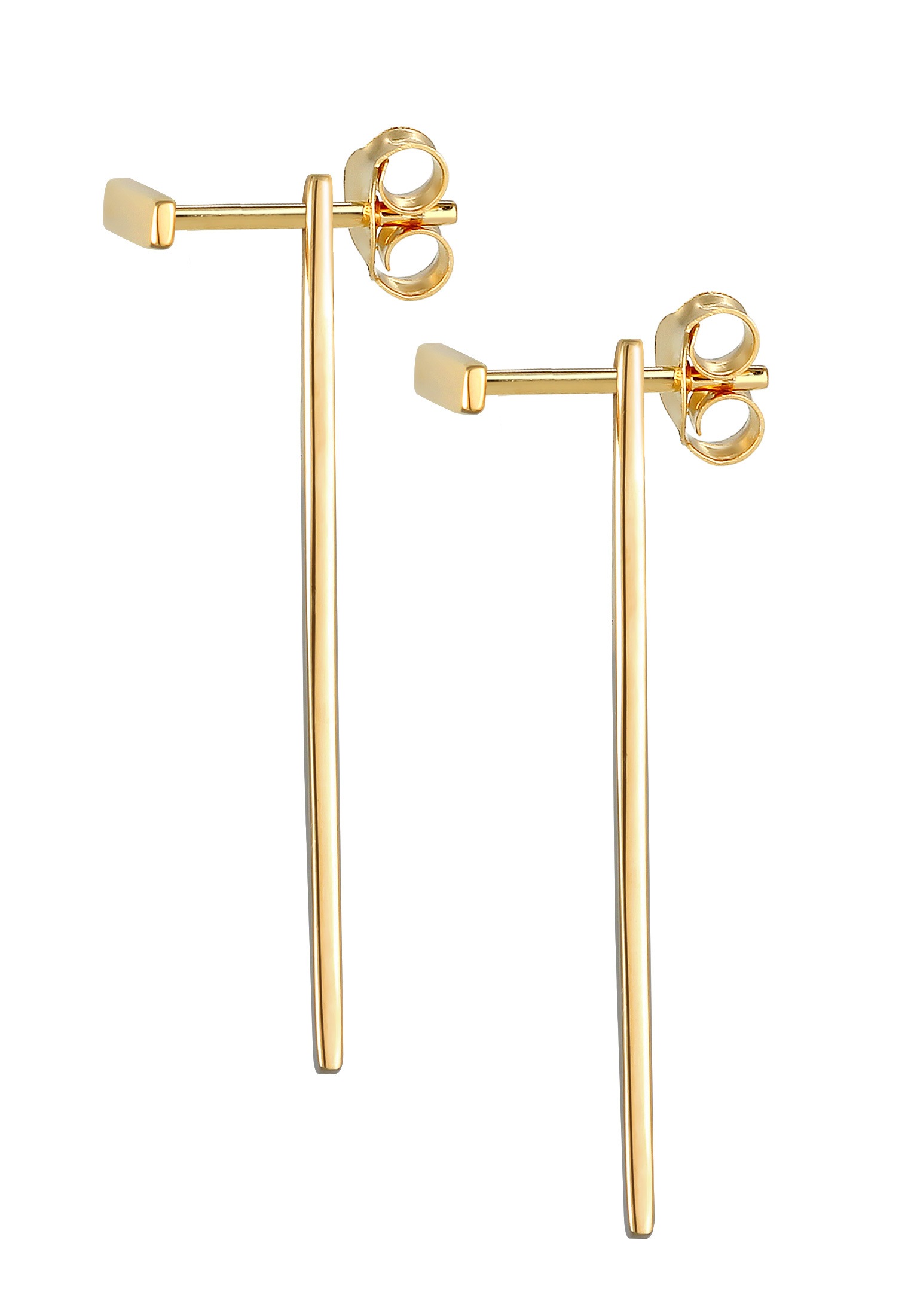Elli Paar Ohrstecker »Ohrringe Basic Hänger Geo Stab Look 925 Silber«