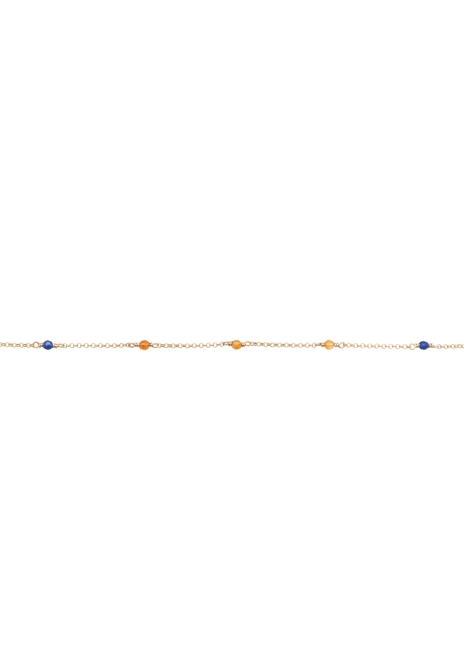 Elli Choker »Halskette Achat Perlen Multicolour 925 Silber«