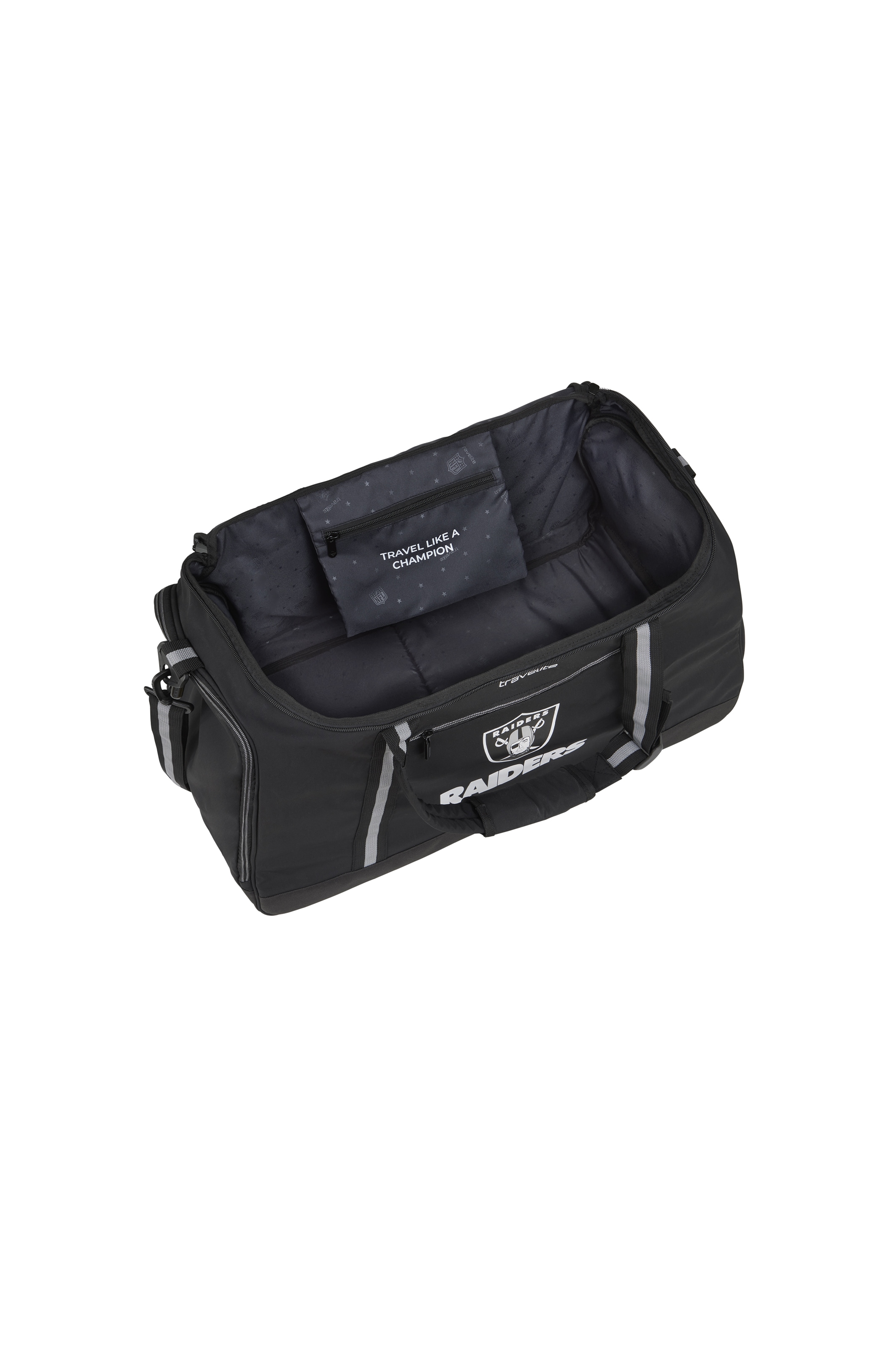 travelite Sporttasche »travelite x NFL Duffle Bag 2in1« Unisex Tasche, als Rucksack nutzbar, Schuhfach und Aufsteckfunktion