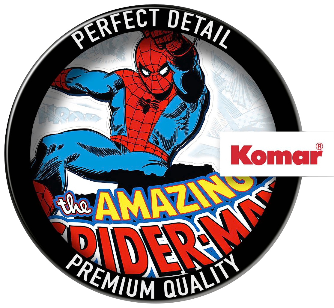 Komar Wandtattoo »Spider-Man Comic Classic«, (1 St.), 50x70 cm (Breite x Höhe), selbstklebendes Wandtattoo