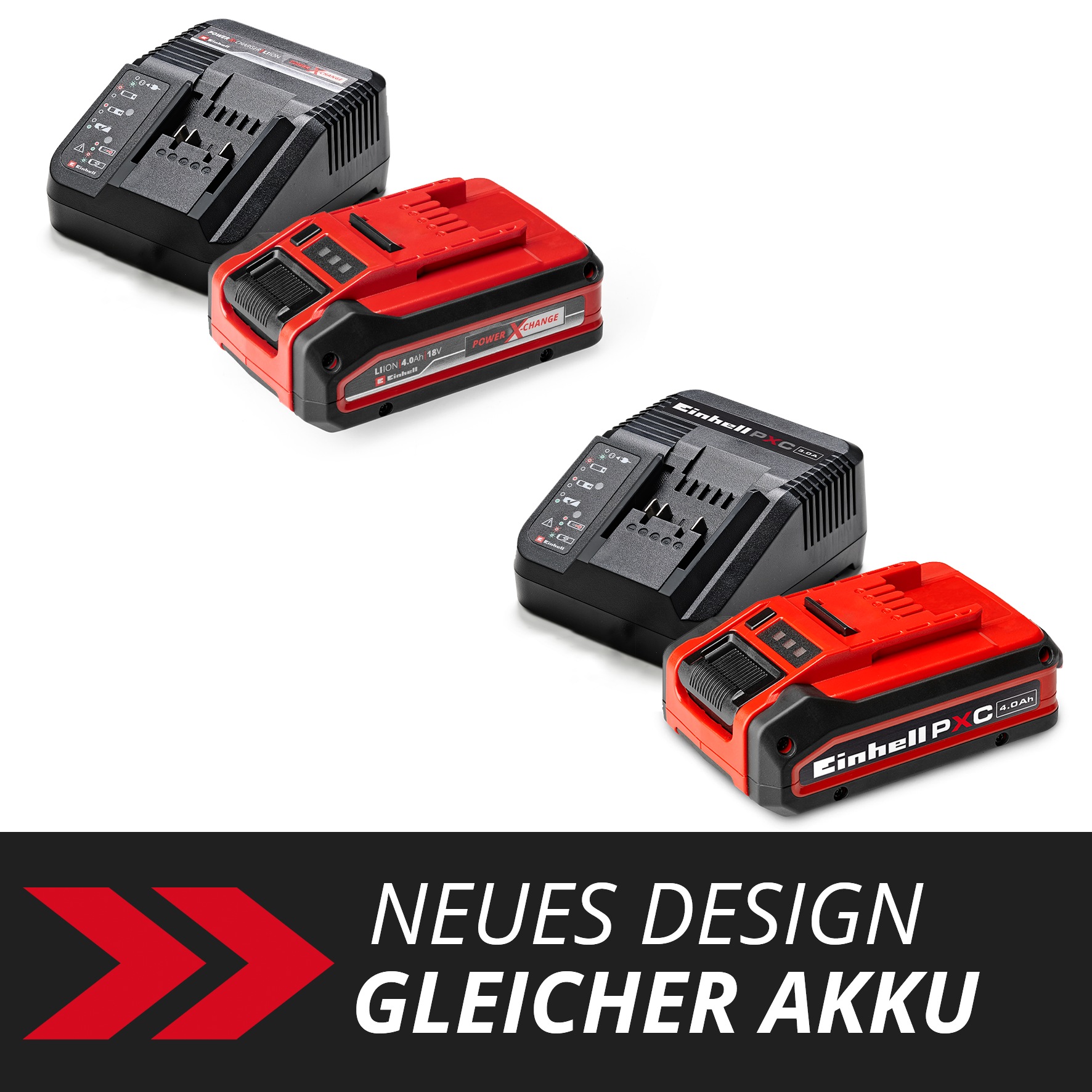 Einhell Akku Starter-Set »4Ah PLUS PXC Starter Kit« 18 V, 4 Ah, inkl. Ladegerät