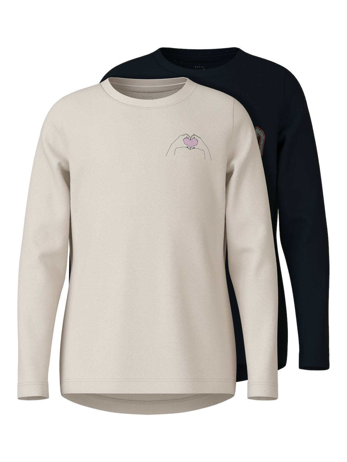Name It Langarmshirt »NKFVIX 2P LS TOP«