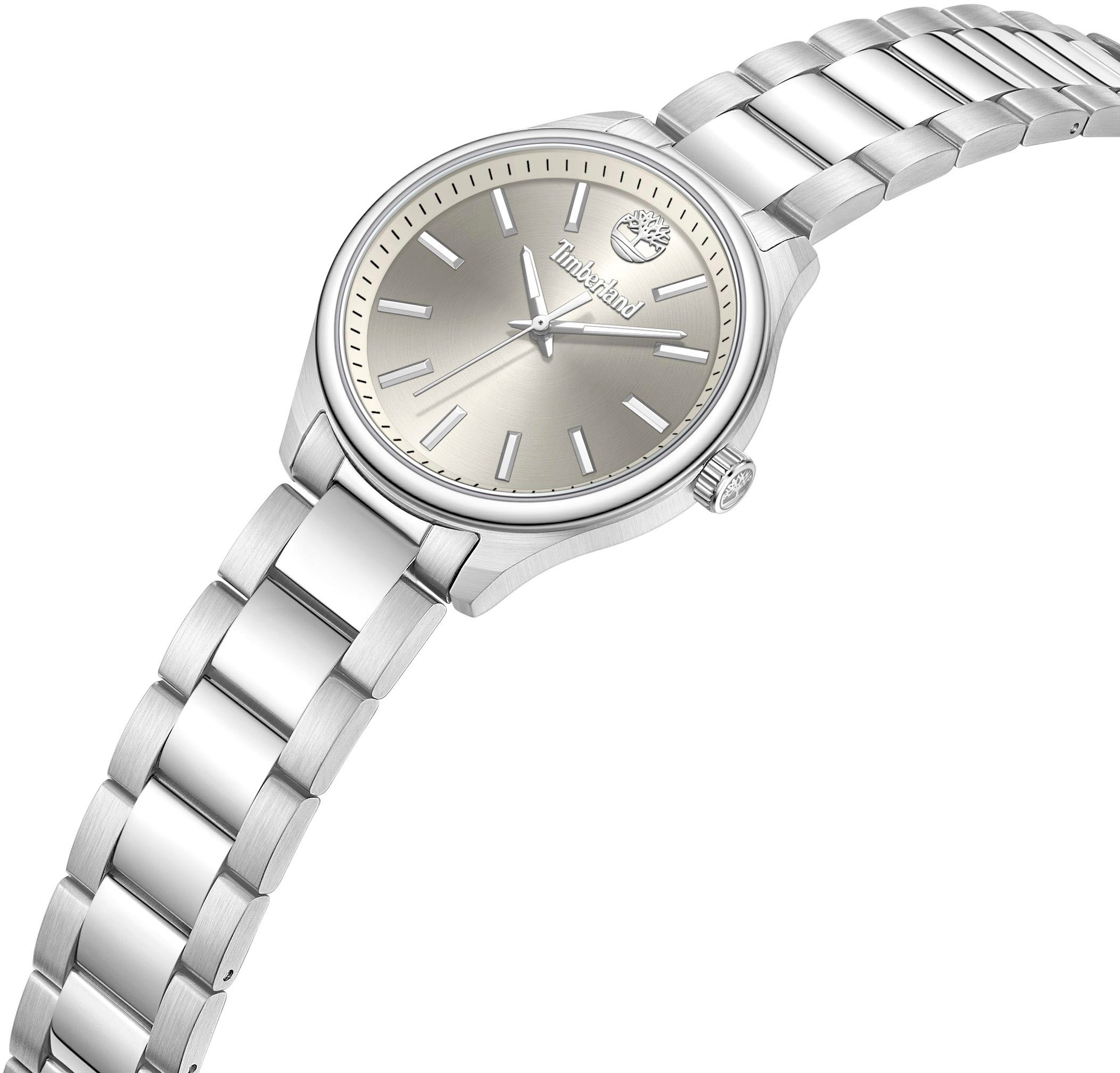 Timberland Quarzuhr »LADIES NORTHBRIDGE«, Armbanduhr, Damenuhr, Edelstahlarmband
