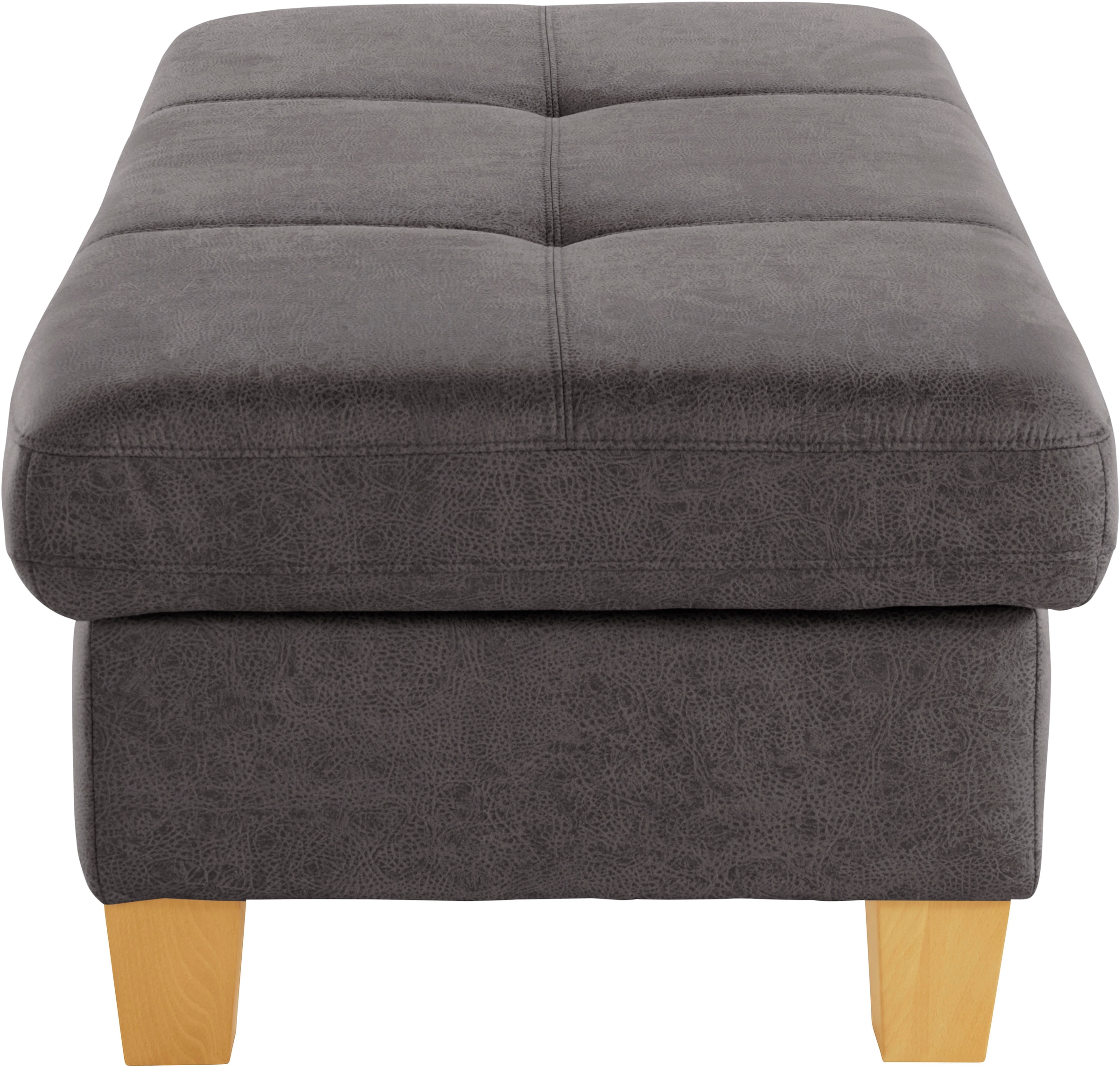 exxpo - sofa fashion Hocker »Enya Bankhocker mit Staufach unter der Sitzfläche«, schöne Detailverarbeitung