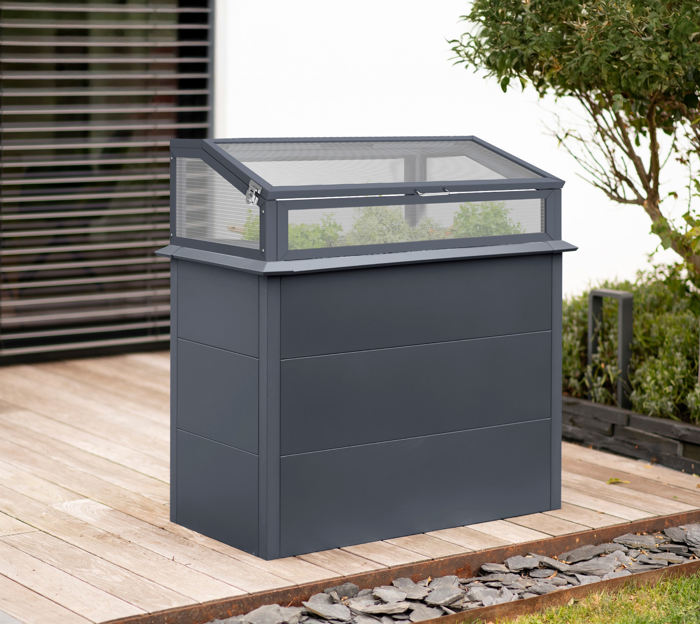 WESTMANN Hochbeet »Primus Plus M« BxTxH: 100x50x113 cm, mit Frühbeetaufsatz
