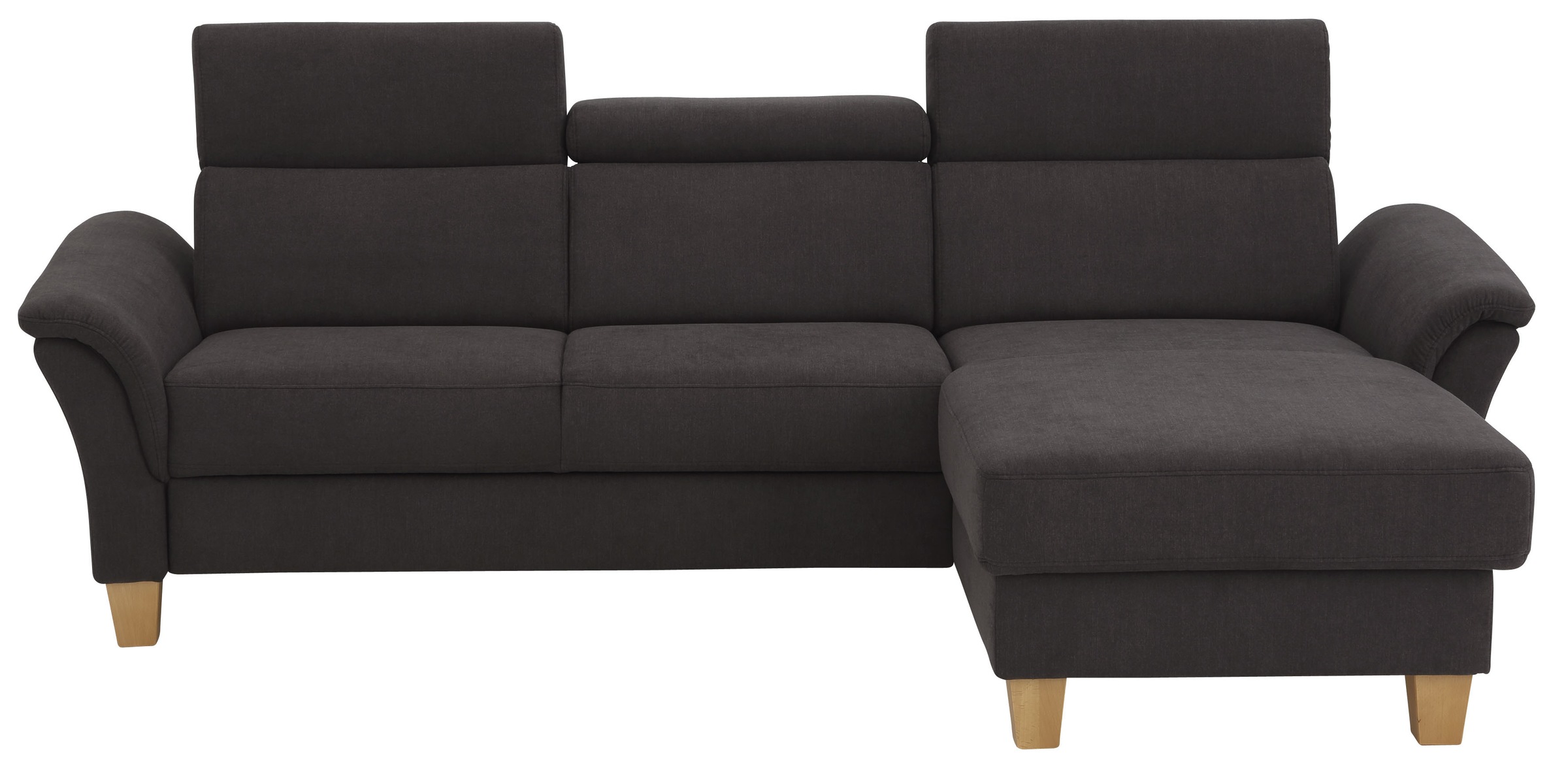 Home affaire Ecksofa »Conville L-Form« Federkern, wahlweise mit Bettfunktion und Bettkasten bzw. Stauraum