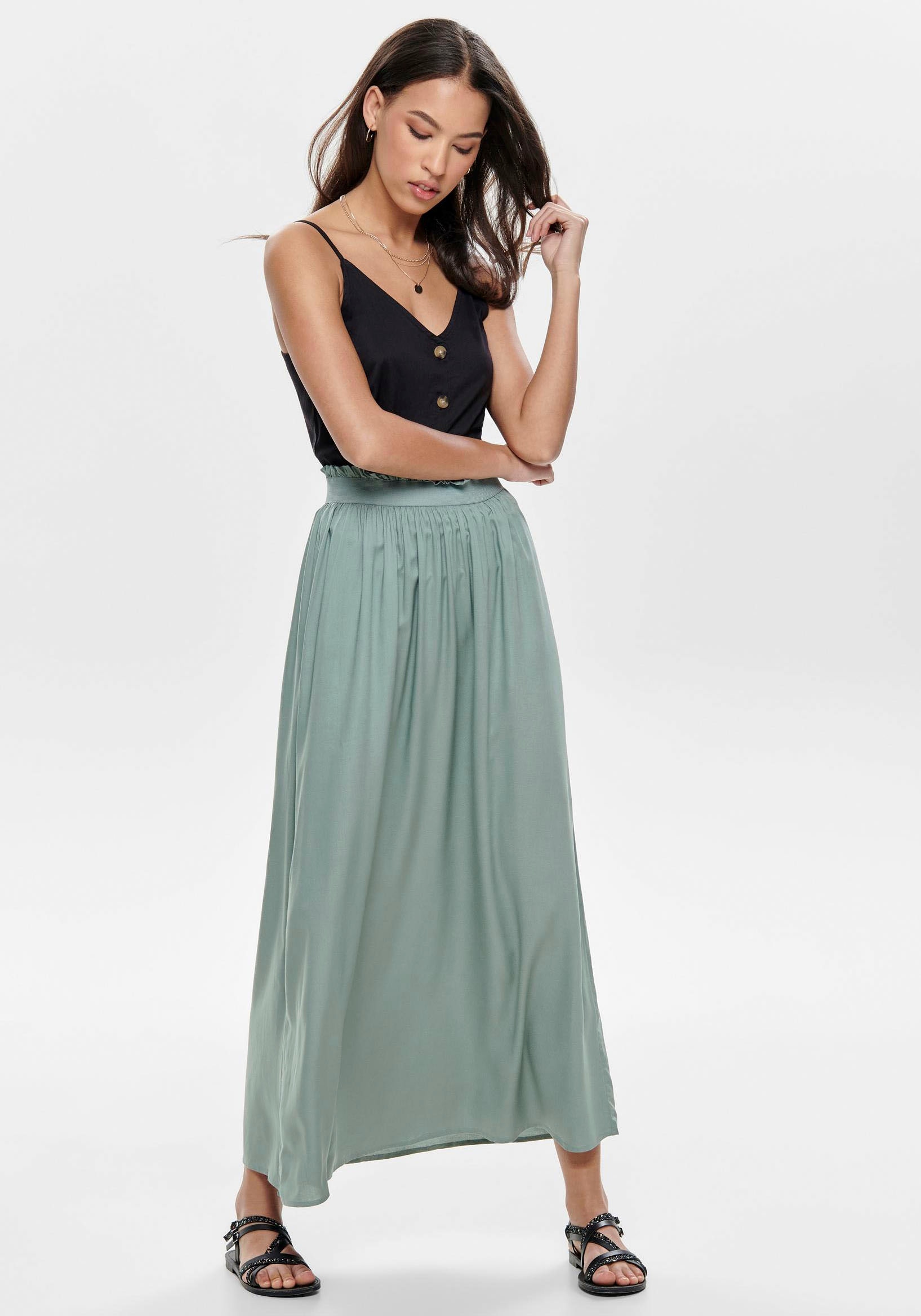 ONLY Maxirock »ONLVENEDIG LIFE LONG SKIRT WVN NOOS«