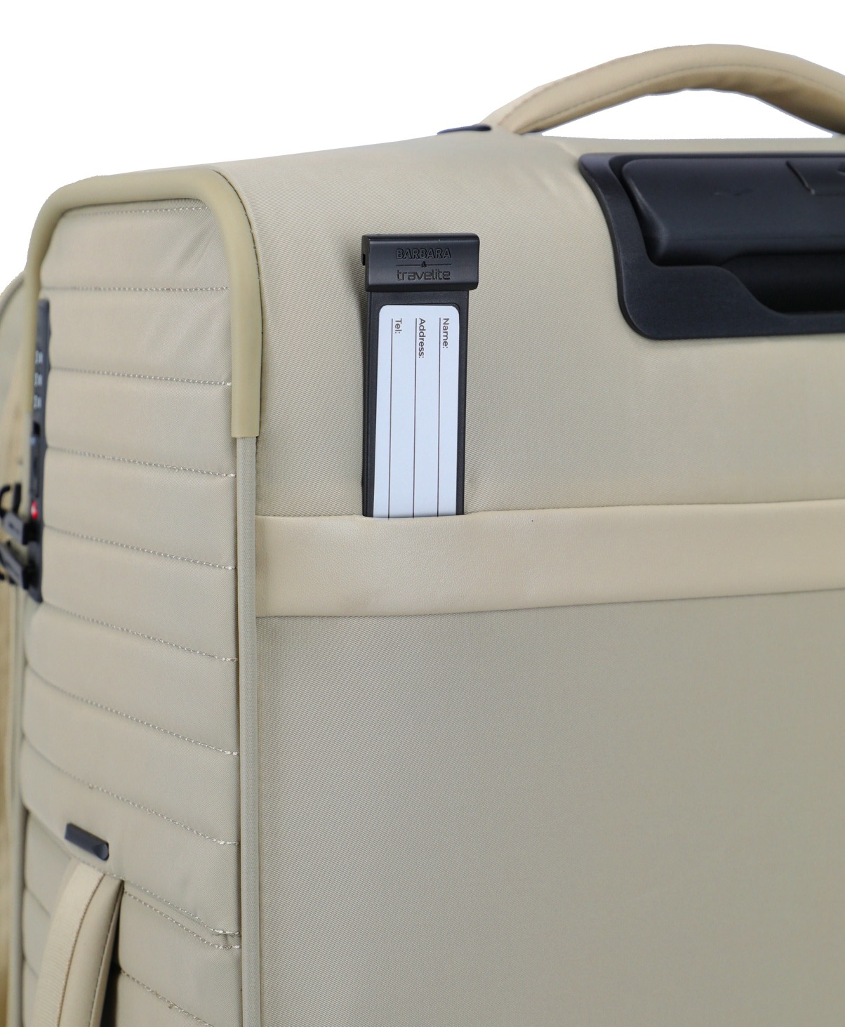 travelite Weichgepäck-Trolley »BARBARA STEPP Weichgepäck-Koffer« 40 l 4 Rollen Volumenerweiterung und Schlüsselanhänger – stylisches Reisegepäck
