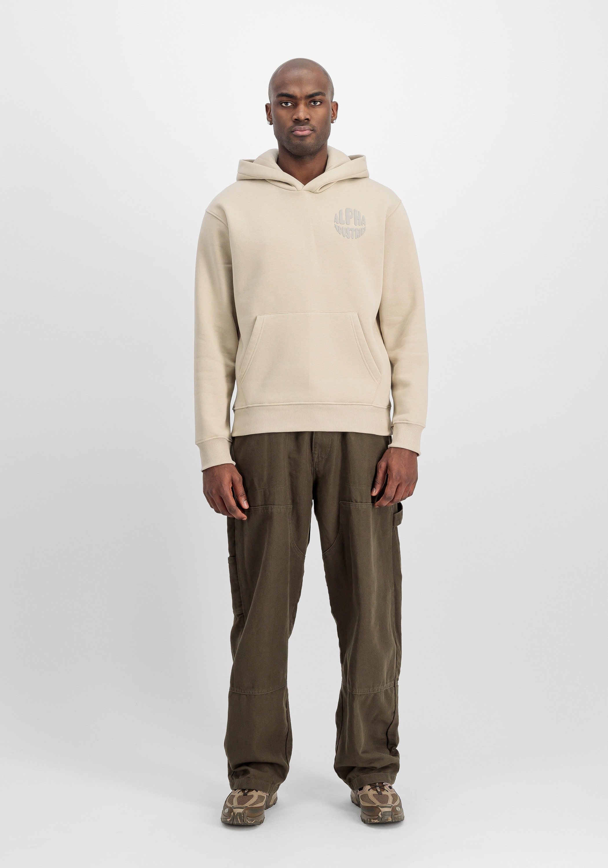 Alpha Industries Hoodie »Alpha Industries Men - Hoodies Logo Hoodie Backprint«