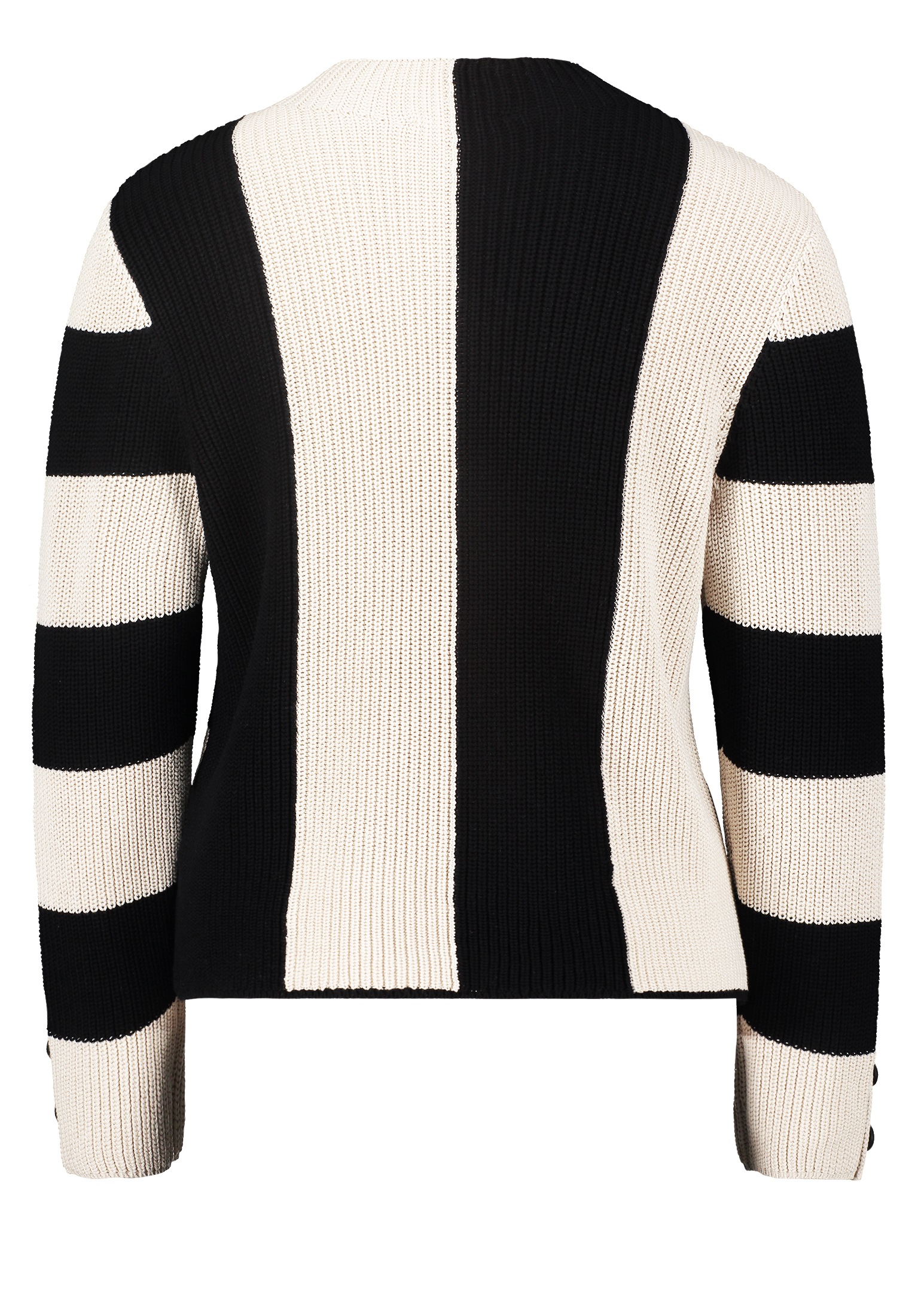 Betty Barclay Rundhalspullover »Grobstrick-Pullover mit Blockstreifen«