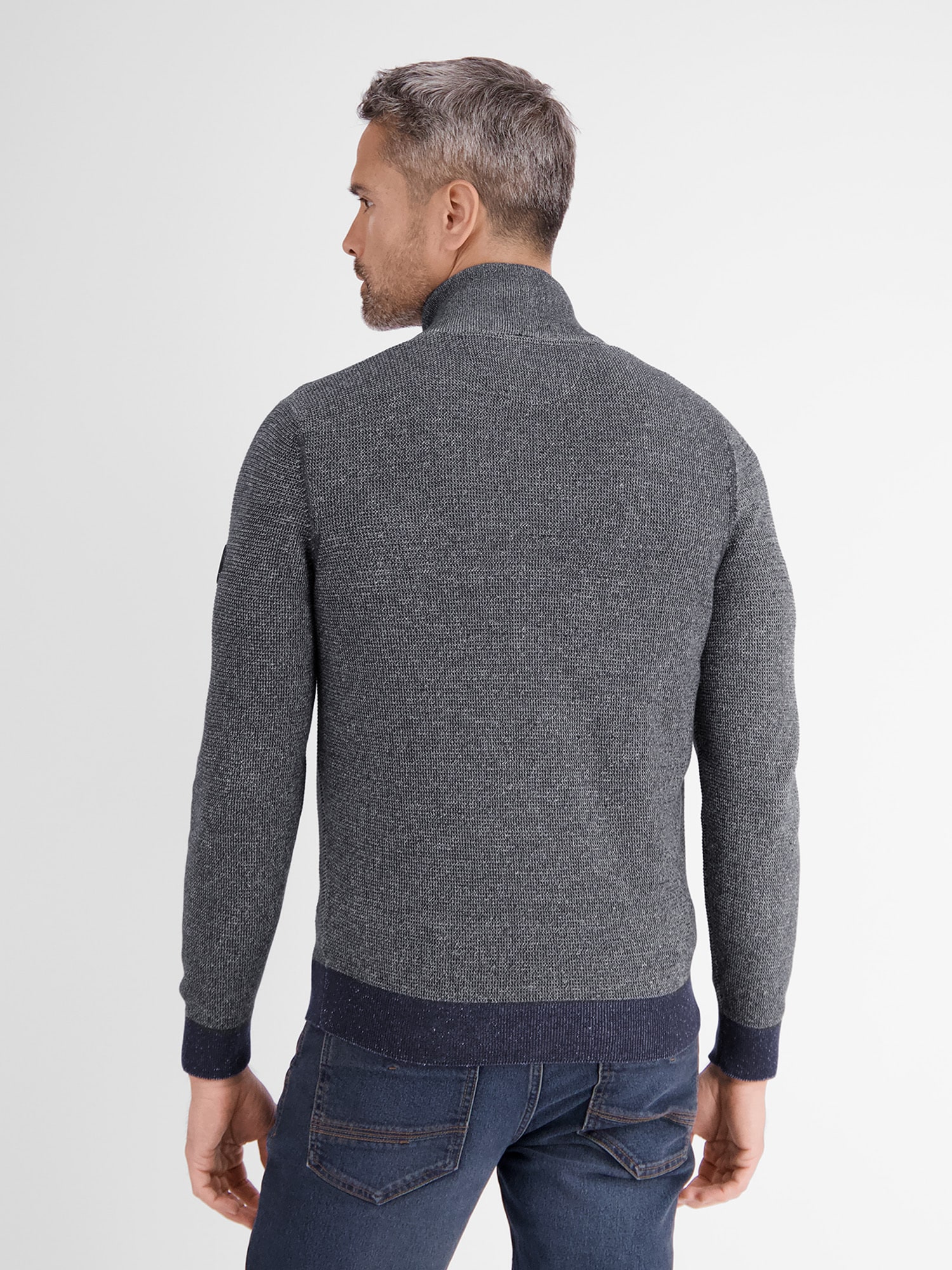 LERROS Strickjacke »LERROS Strickjacke in kerniger Optik«