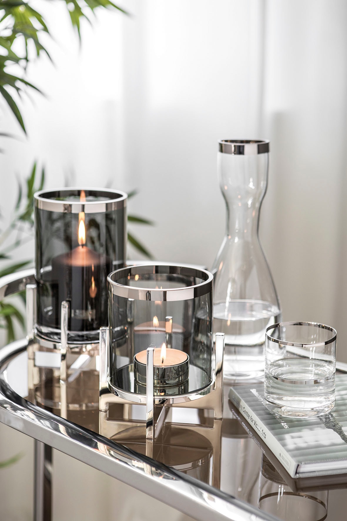 Fink Windlicht »CHARLES, mit Glaszylinder St.), als und macht Vase online OTTO Platinumrand«, auch bei (1 gute Figur eine