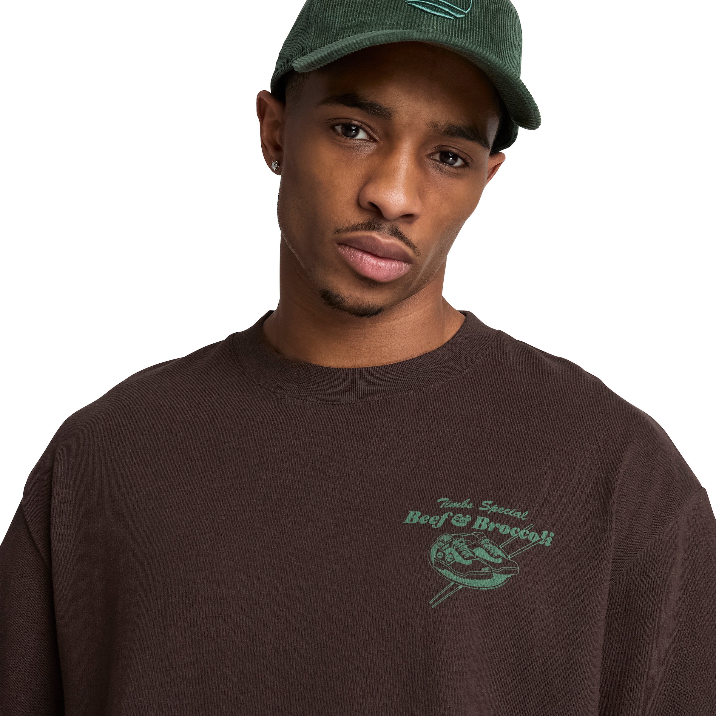 Timberland T-Shirt »Beef&Broccoli Graphic Tee« mit Grafik-Print, aus Baumwolle, auch in großen Größen
