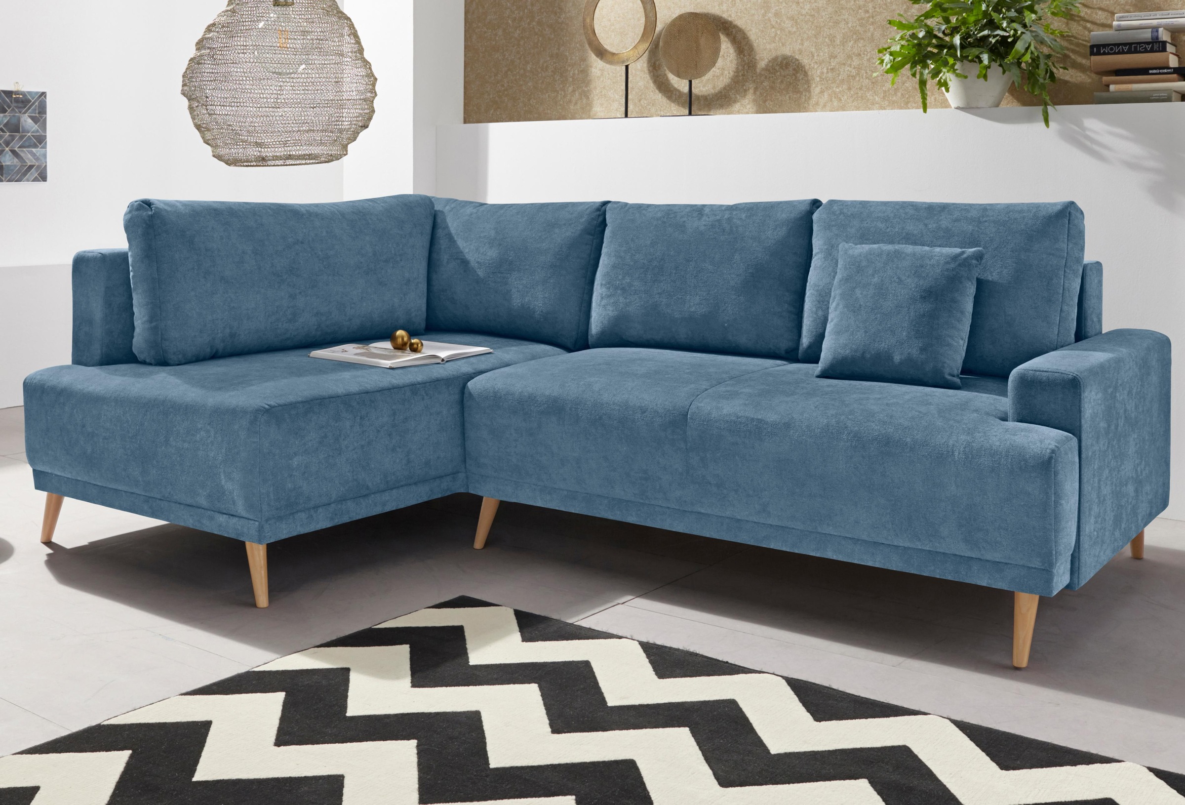 INOSIGN Ecksofa »Wien«, mit Bettfunktion und Bettkasten