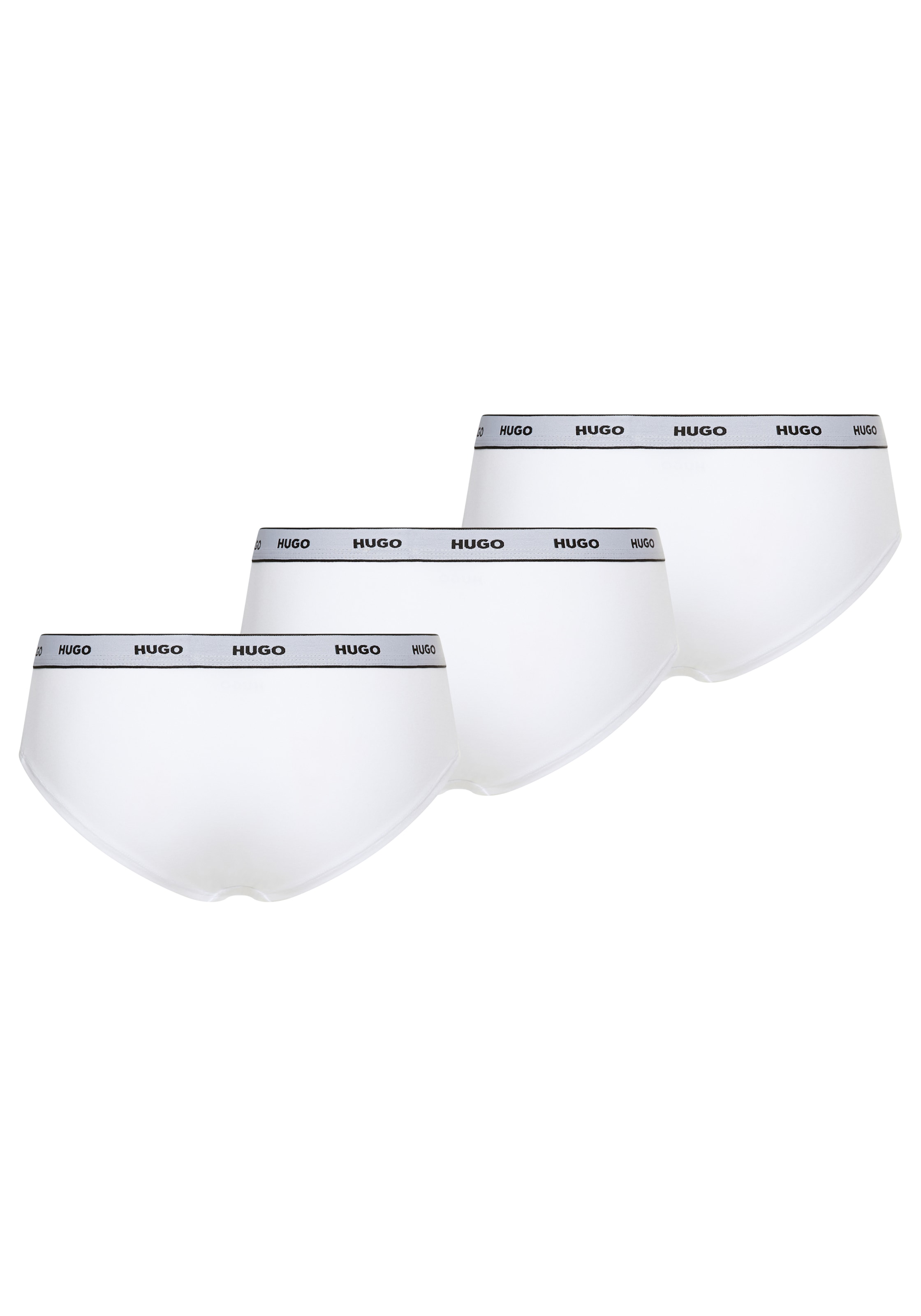 HUGO Underwear Slip »TRIPLET BRIEF STRIPE«, elastischer Bund mit Logo
