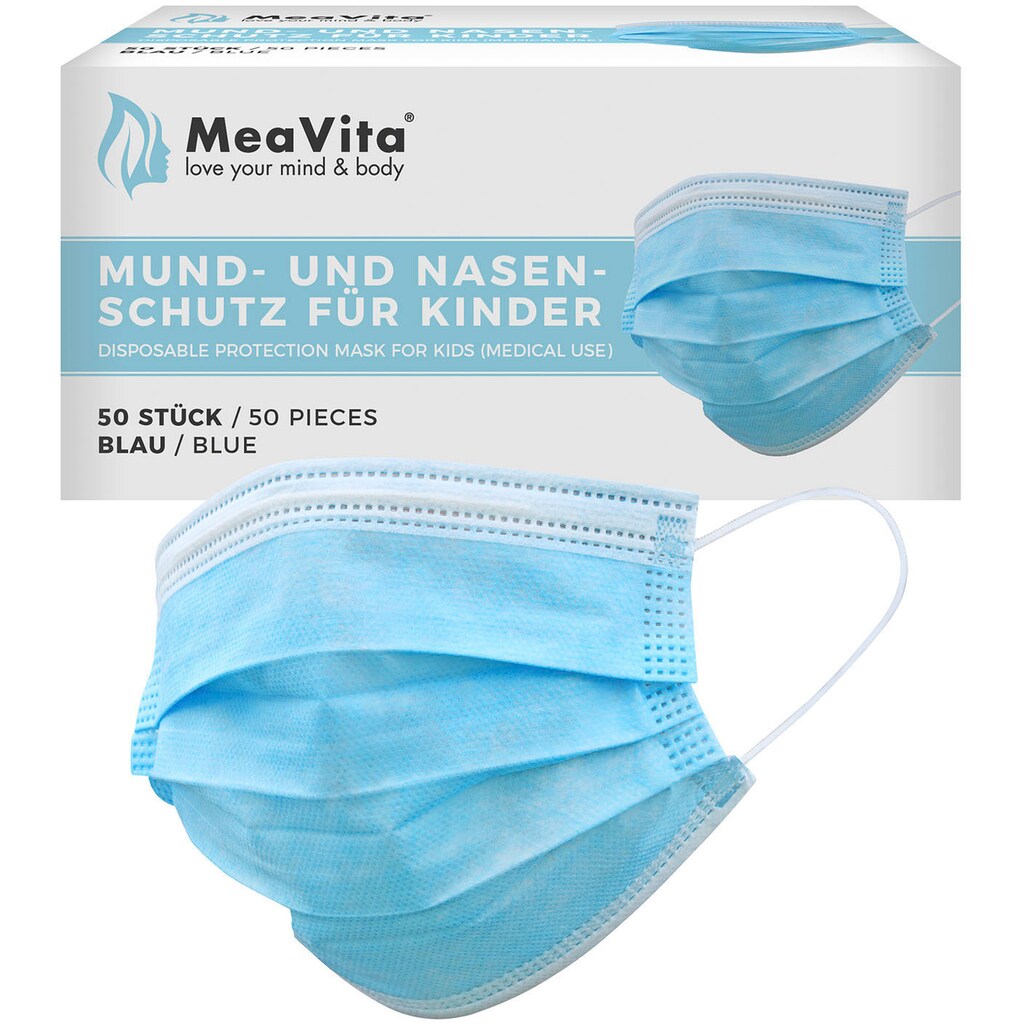 Medizinischer Mund-Nasen-Schutz, (Packung, 50 St.)