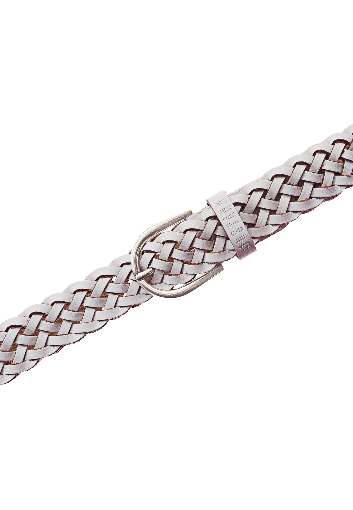 MUSTANG Flechtgürtel, (1 St.), Mit Hingucker-Flechtoptik, 3 cm