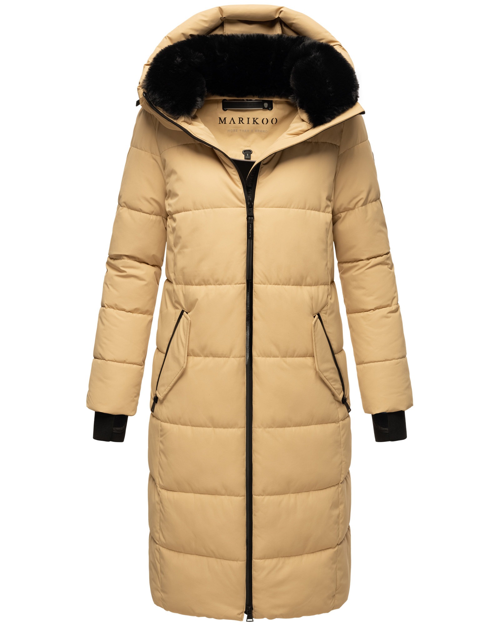 Marikoo Steppjacke »Marikoo Zuraraa lange Damen Winter Steppjacke B989«