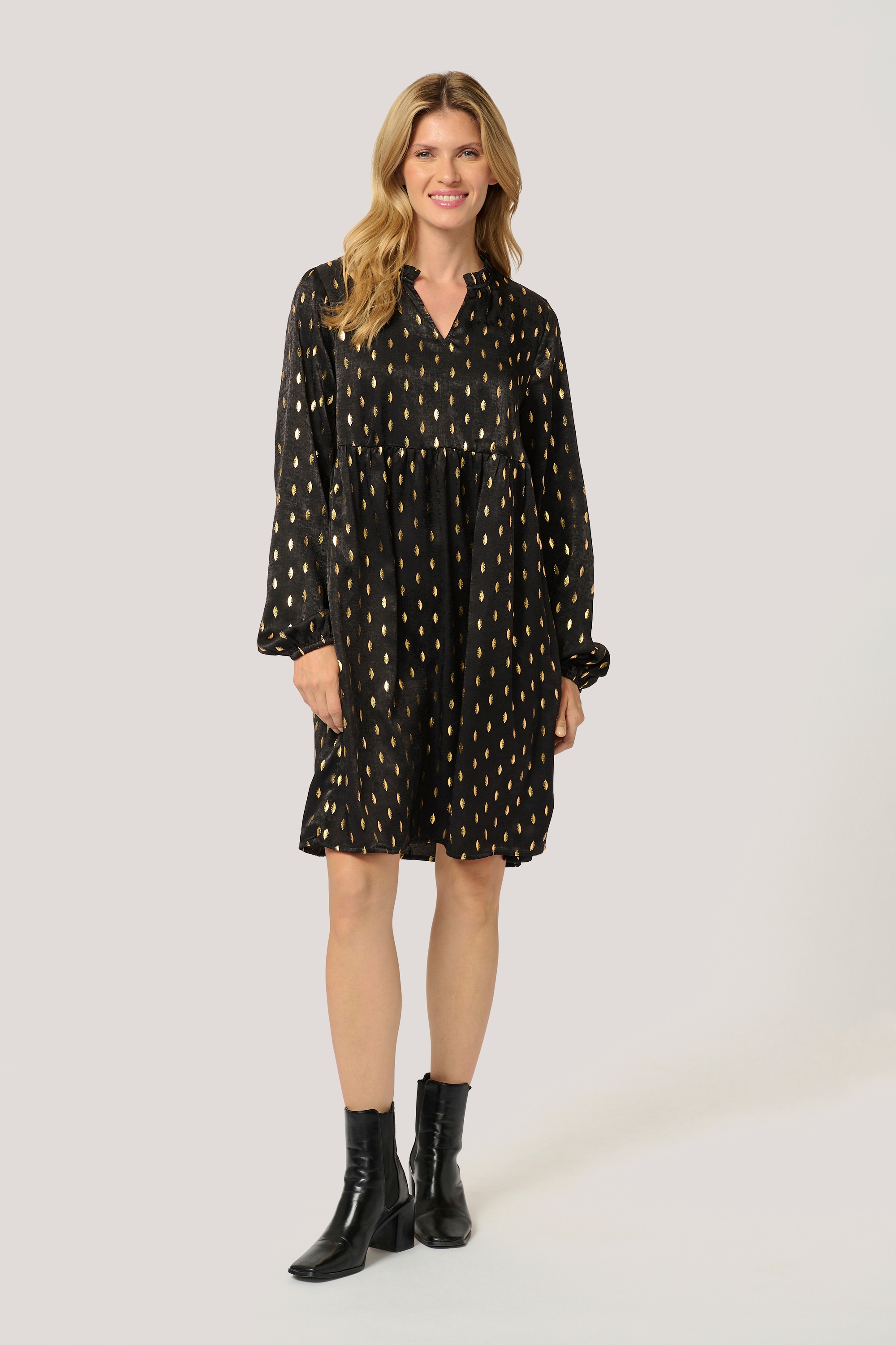 KAFFE Midikleid »Kleid KAsofie«