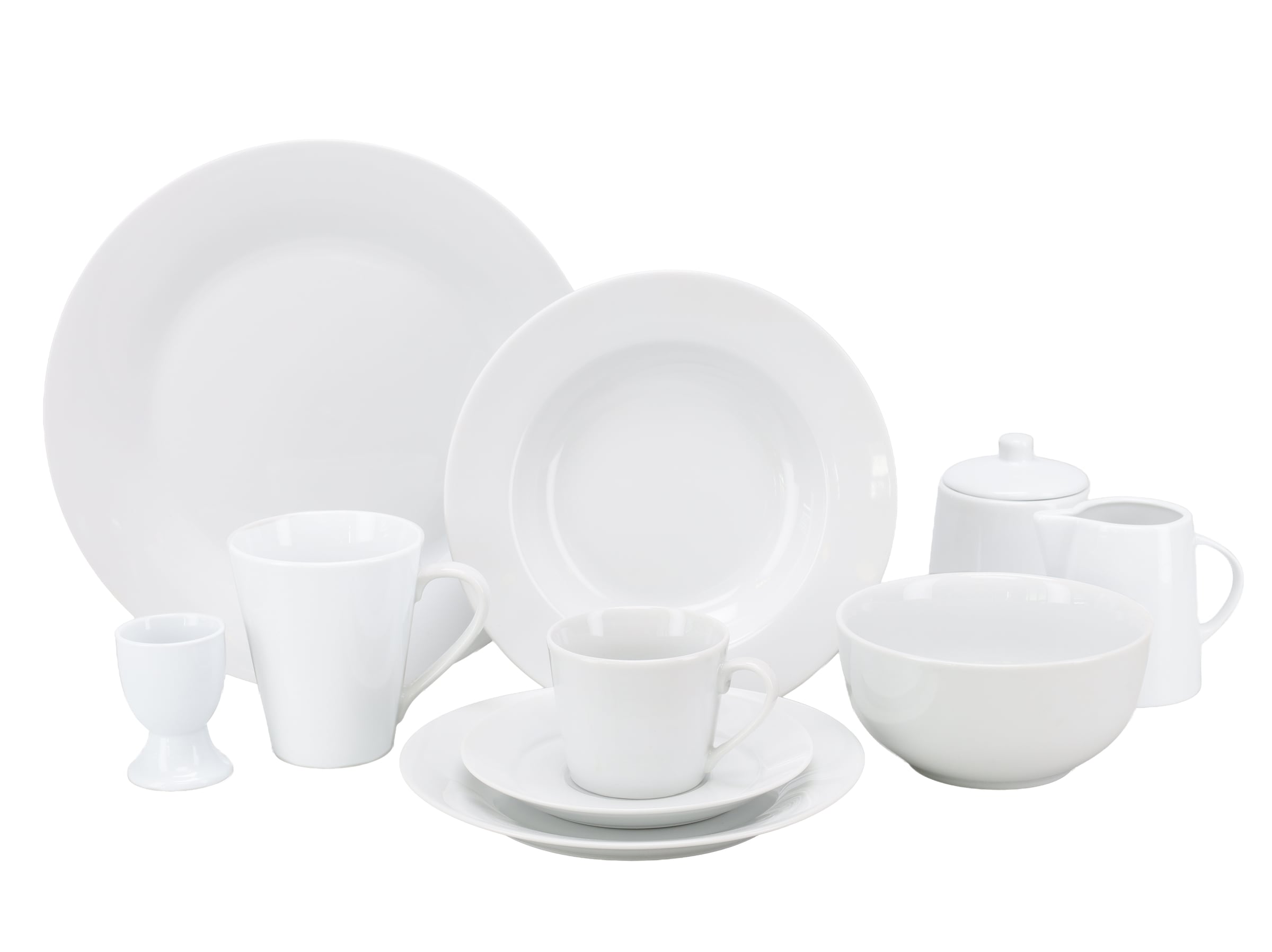 OTTO home Geschirr-Set »Babbette« Moderne Optik, Zeitloses Design, Beliebig kombinierbar