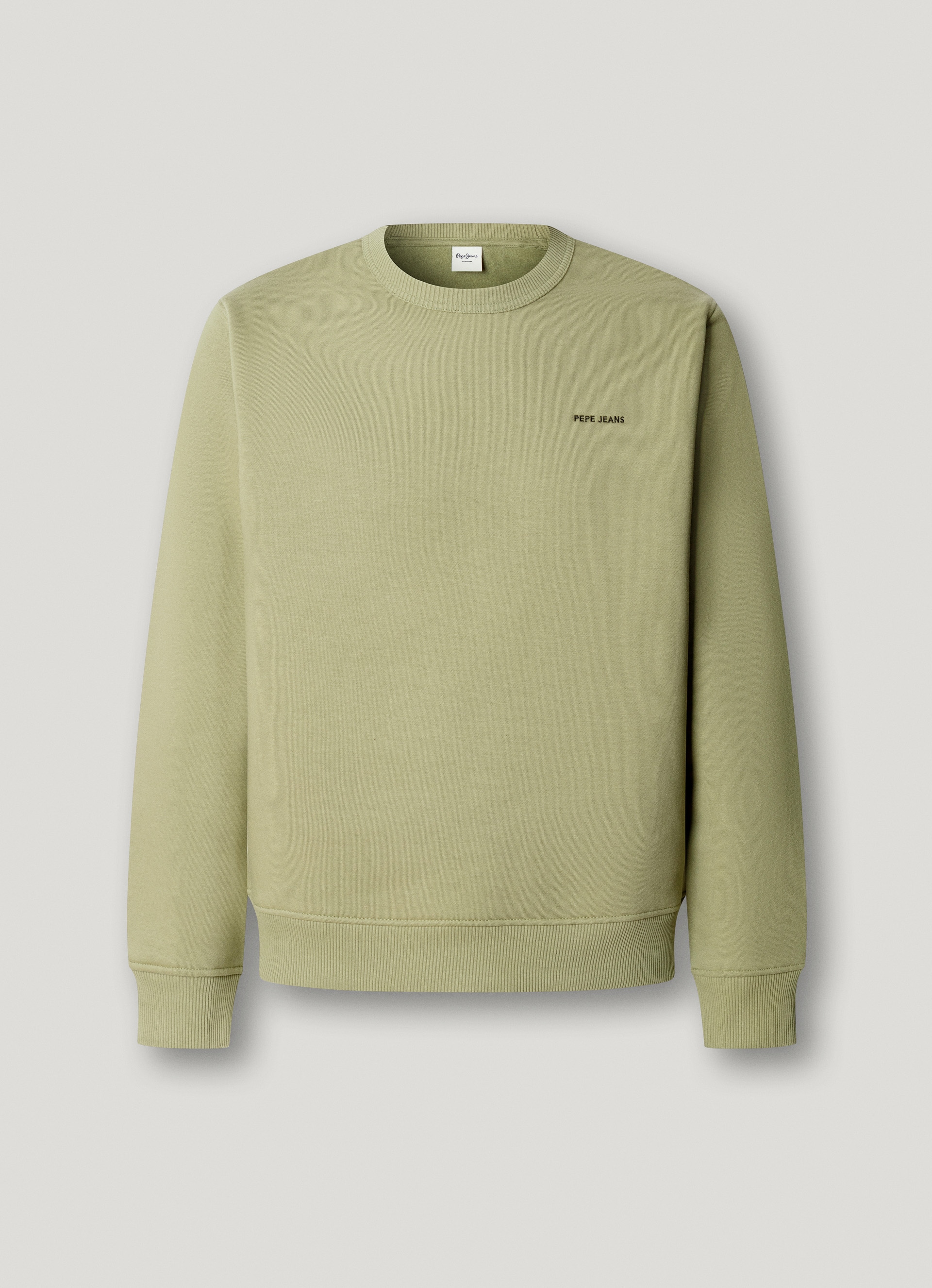 Pepe Jeans »JEFFERSON CREW«, mit Logostickerei, Baumwollmix
