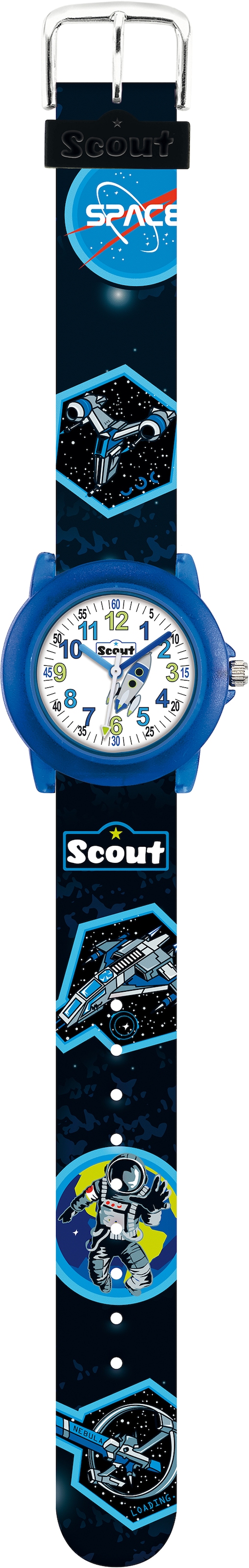 Scout Quarzuhr »Crystal, 280305039«, Weltallmotiv, ideal auch als Geschenk  bestellen bei OTTO