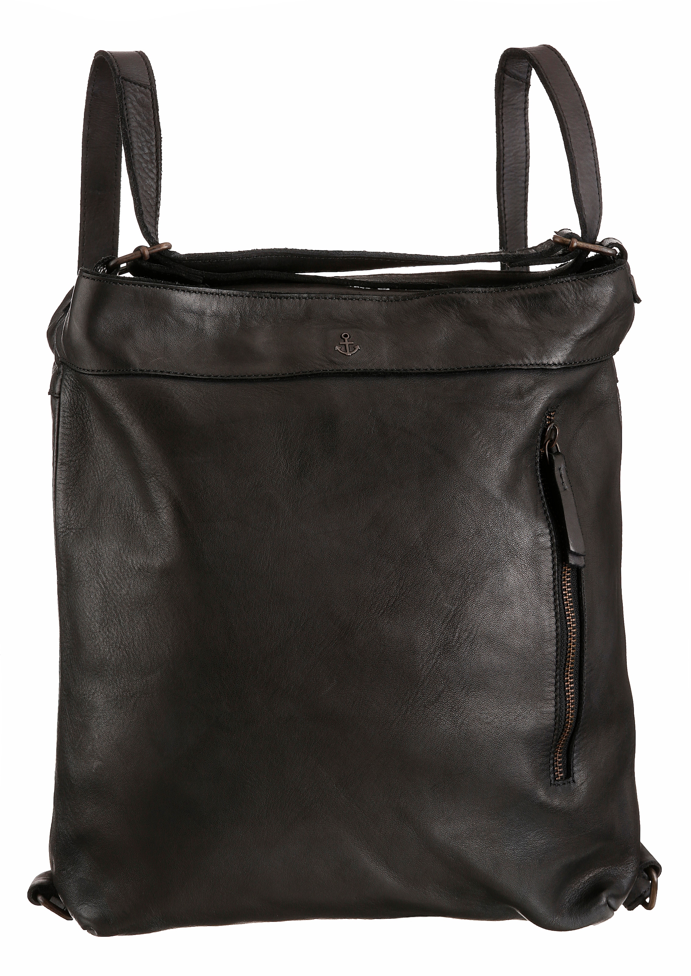 HARBOUR 2nd Cityrucksack »Nora«, aus Leder, auch als Tasche tragbar