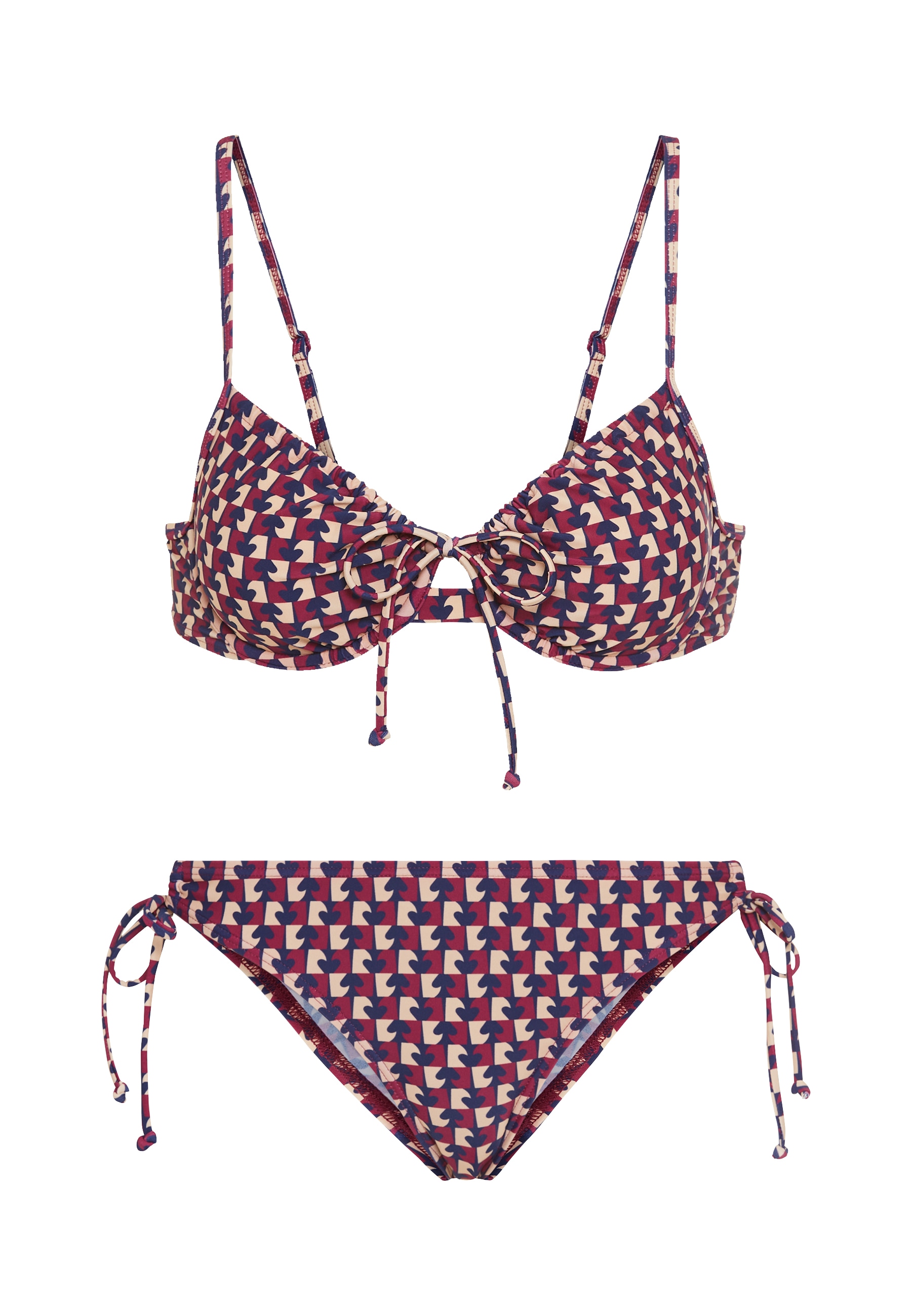 LSCN by LASCANA Bügel-Bikini, mit Bindedetail vorne