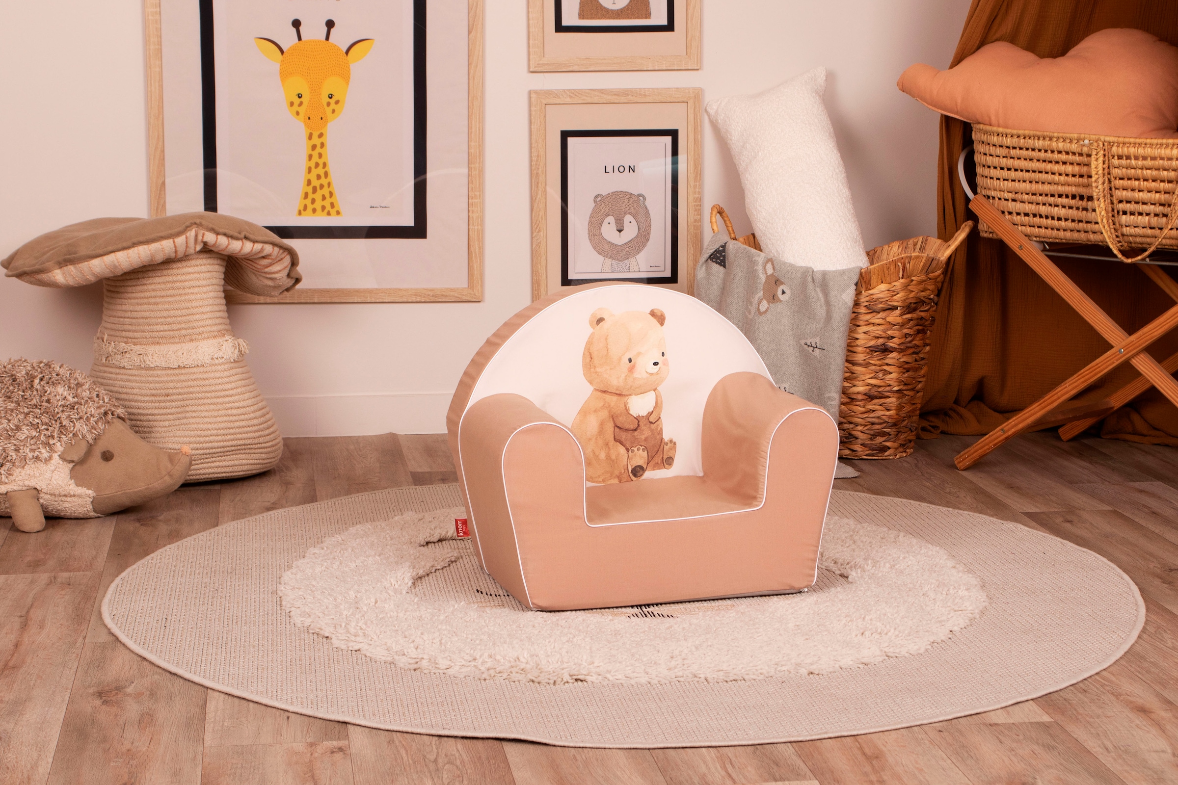 Knorrtoys® Sessel »Baby Bär«, für Kinder; Made in Europe