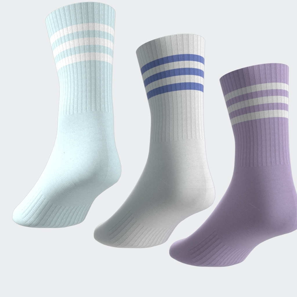 adidas Performance Funktionssocken »3STREIFEN CUSHIONED CREW SOCKEN, 3 PAAR«, (3 Paar)