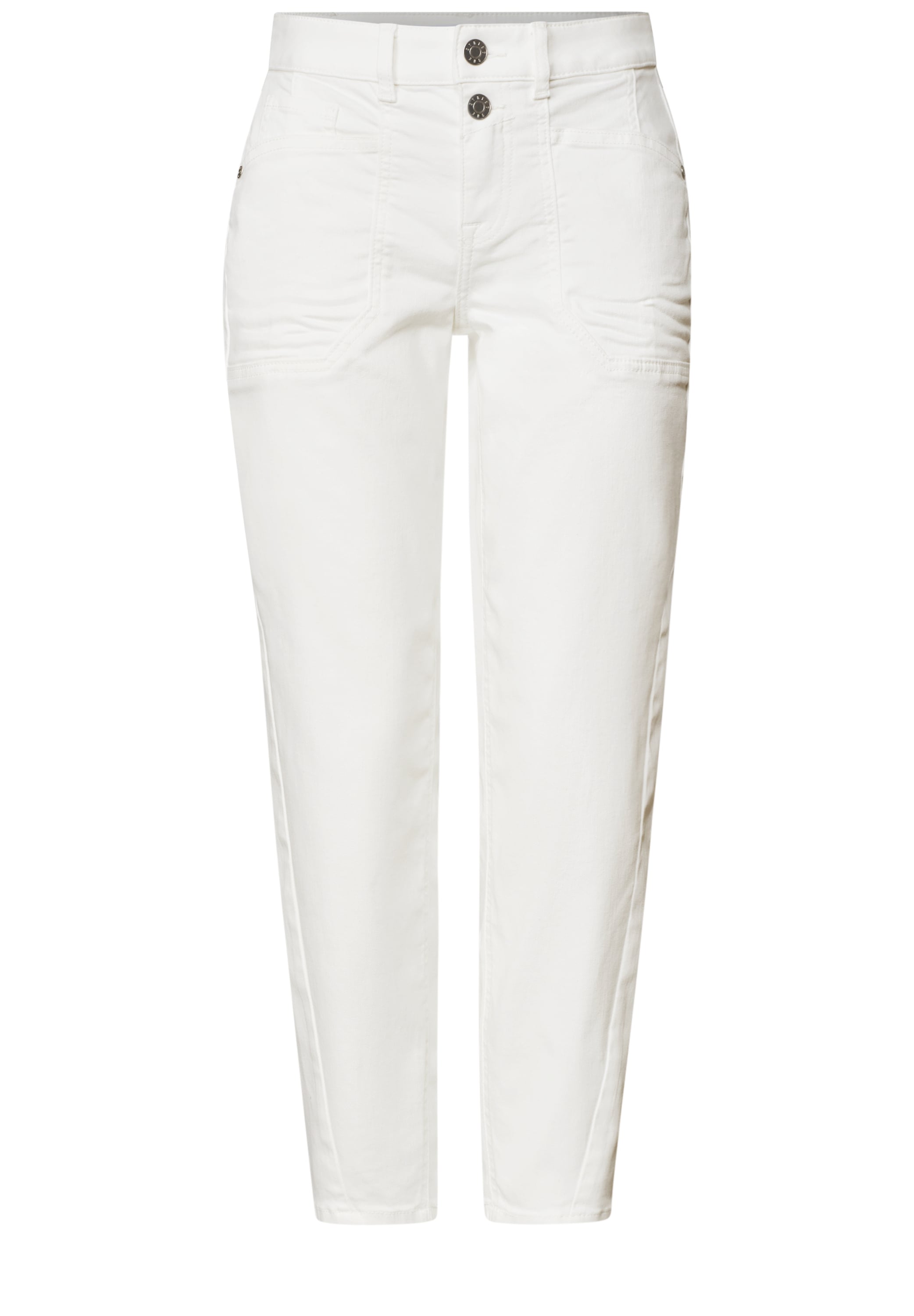 STREET ONE Loose-fit-Jeans »Style Karlie« High Waist Barrel Leg Jeans mit Viskose